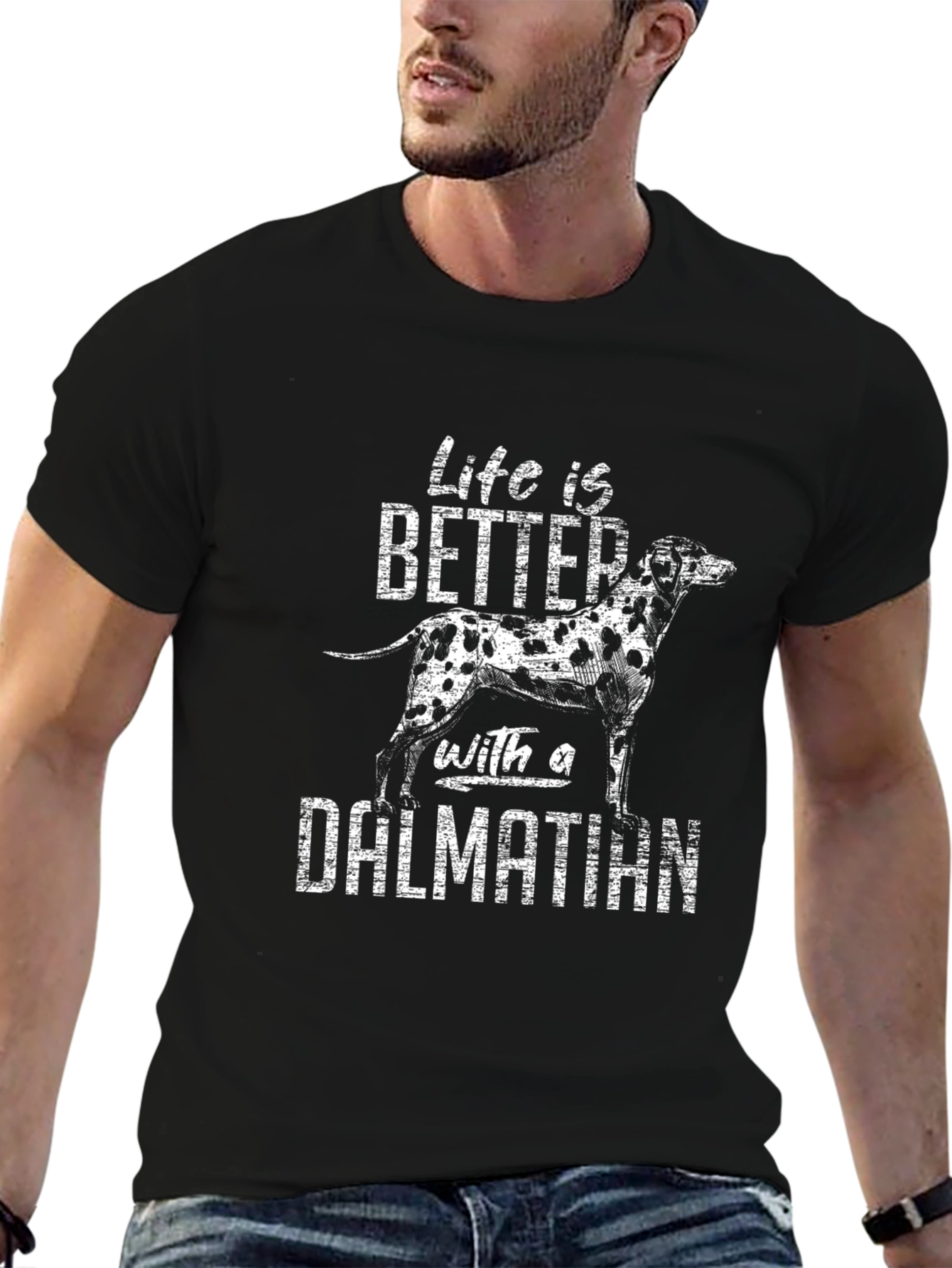 Dalmatian T-Shirt - Life is Better With