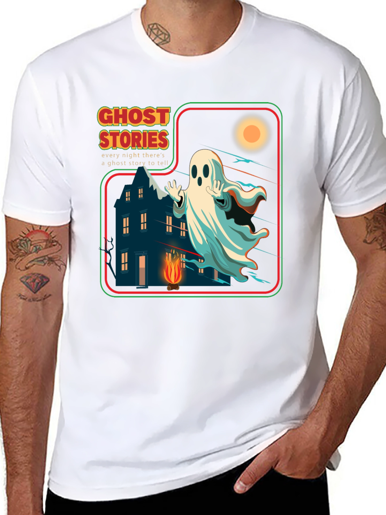 Ghost Stories Graphic Tee - Spooky Season Shirt
