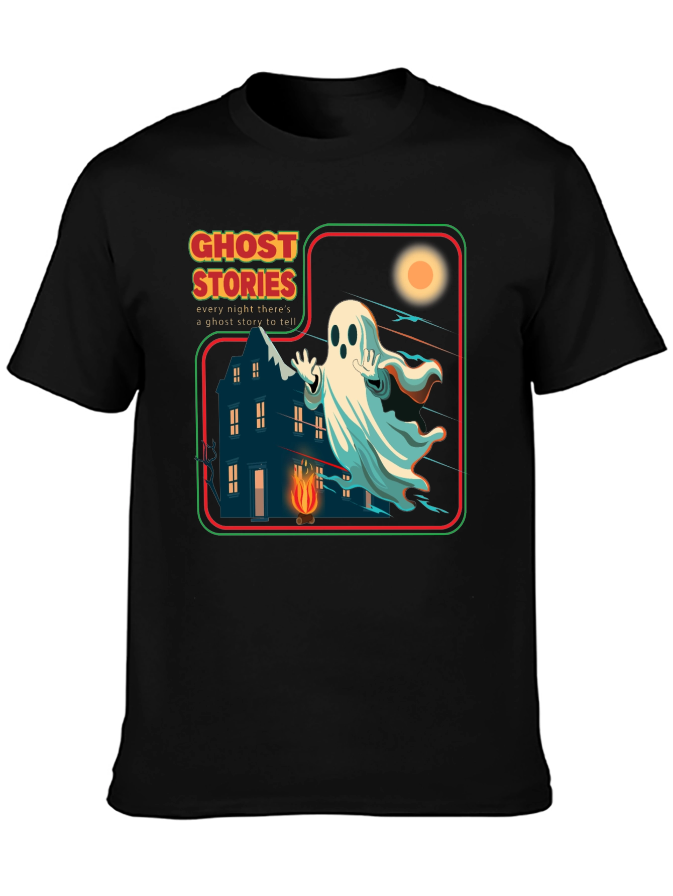Ghost Stories Graphic Tee - Spooky Season Shirt