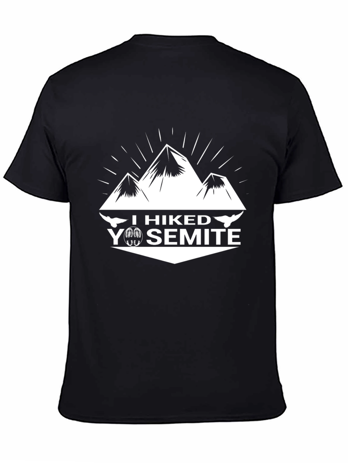 I Hiked Yosemite Graphic Tee - Mountain Adventure Shirt