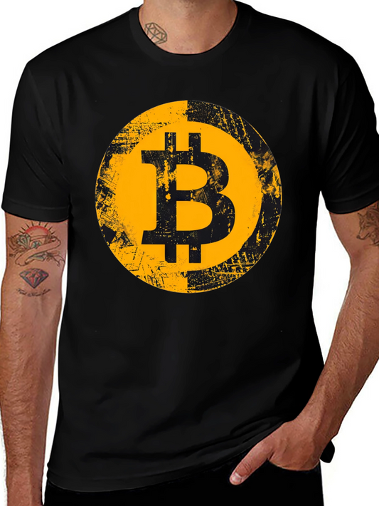 Bitcoin Graphic T-Shirt - Crypto Currency Tee