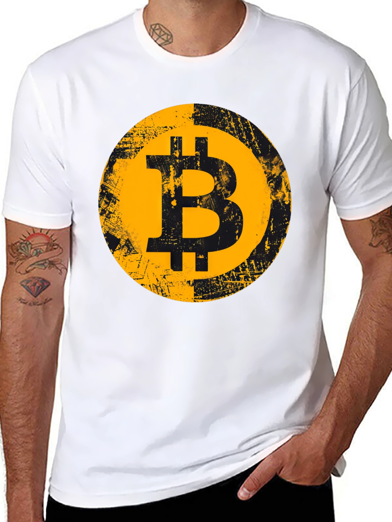 Bitcoin Graphic T-Shirt - Crypto Currency Tee