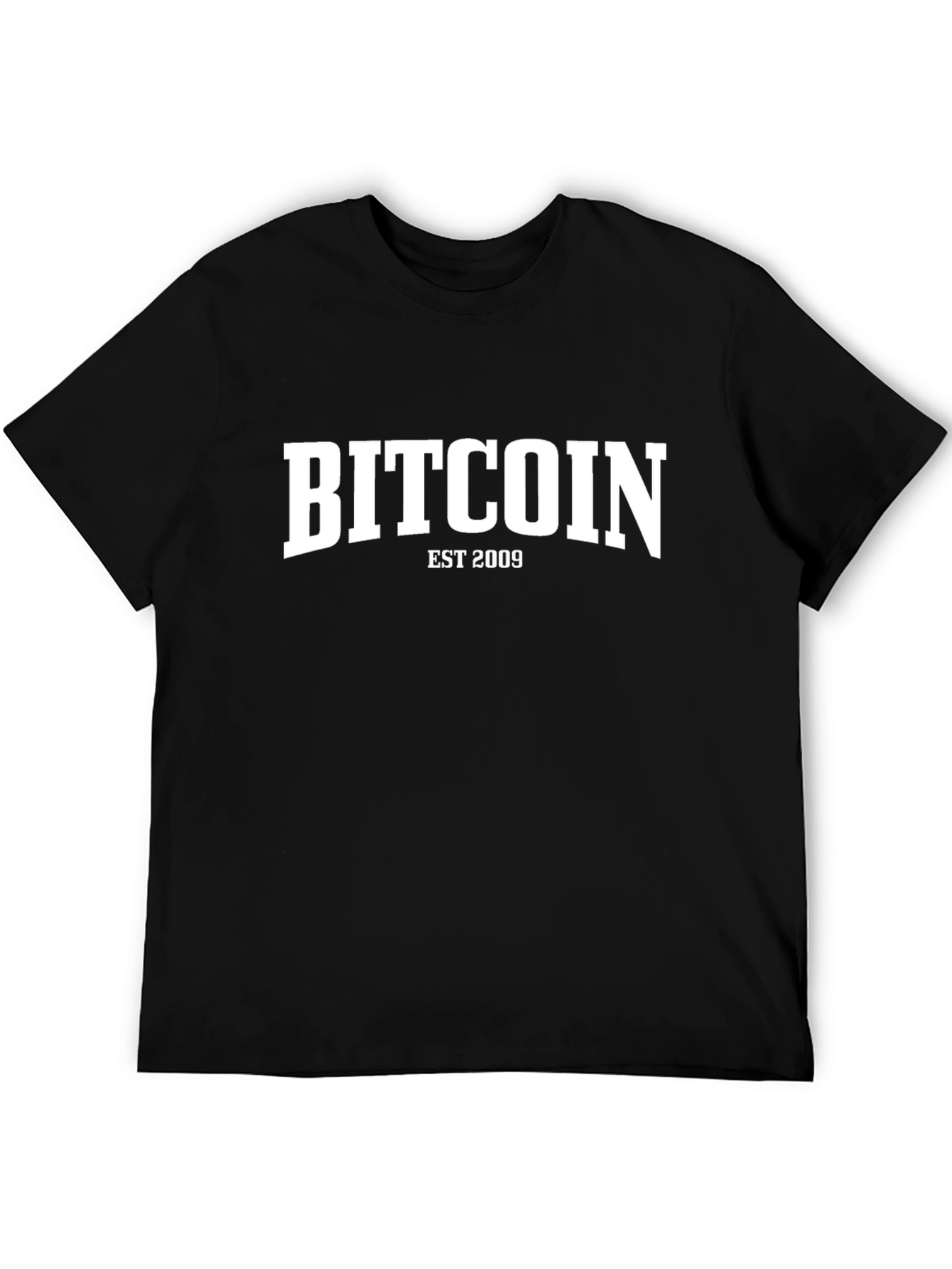 Bitcoin EST 2009 Black Tee