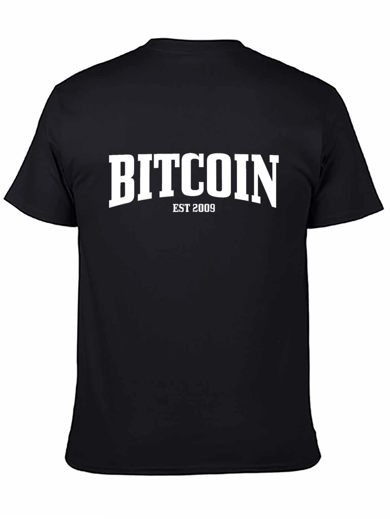 Bitcoin EST 2009 Black Tee