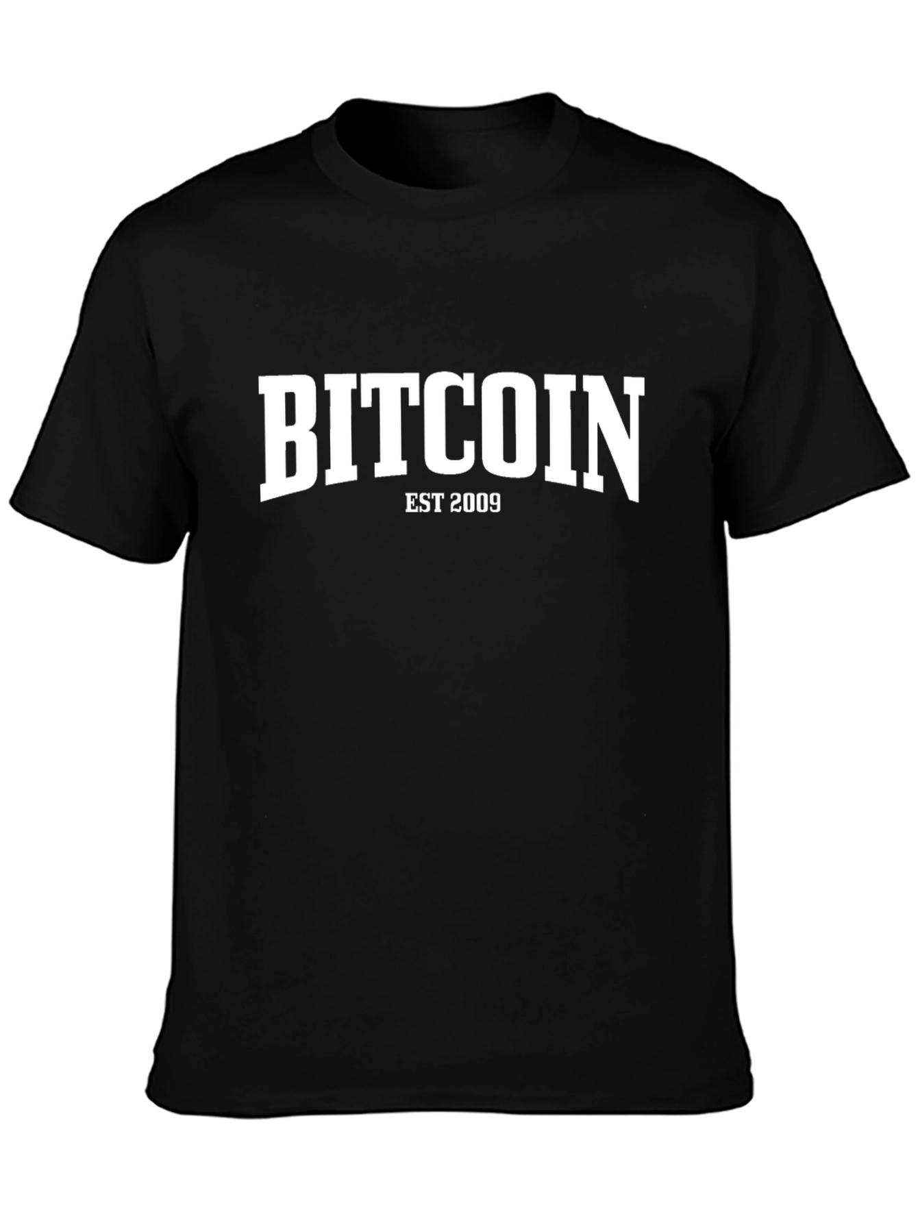 Bitcoin EST 2009 Black Tee