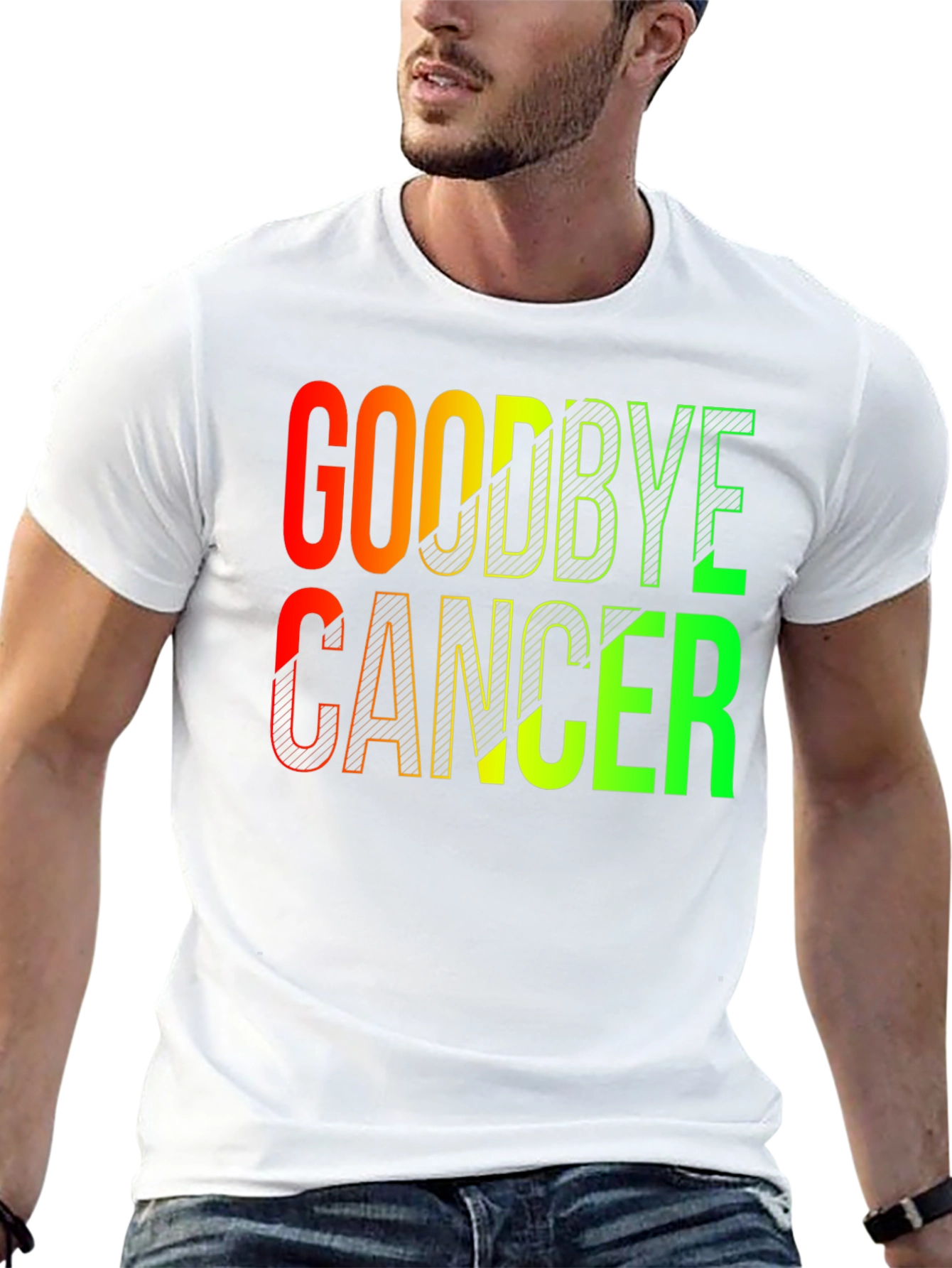 Goodbye Cancer Graphic Tee - Stylish Support