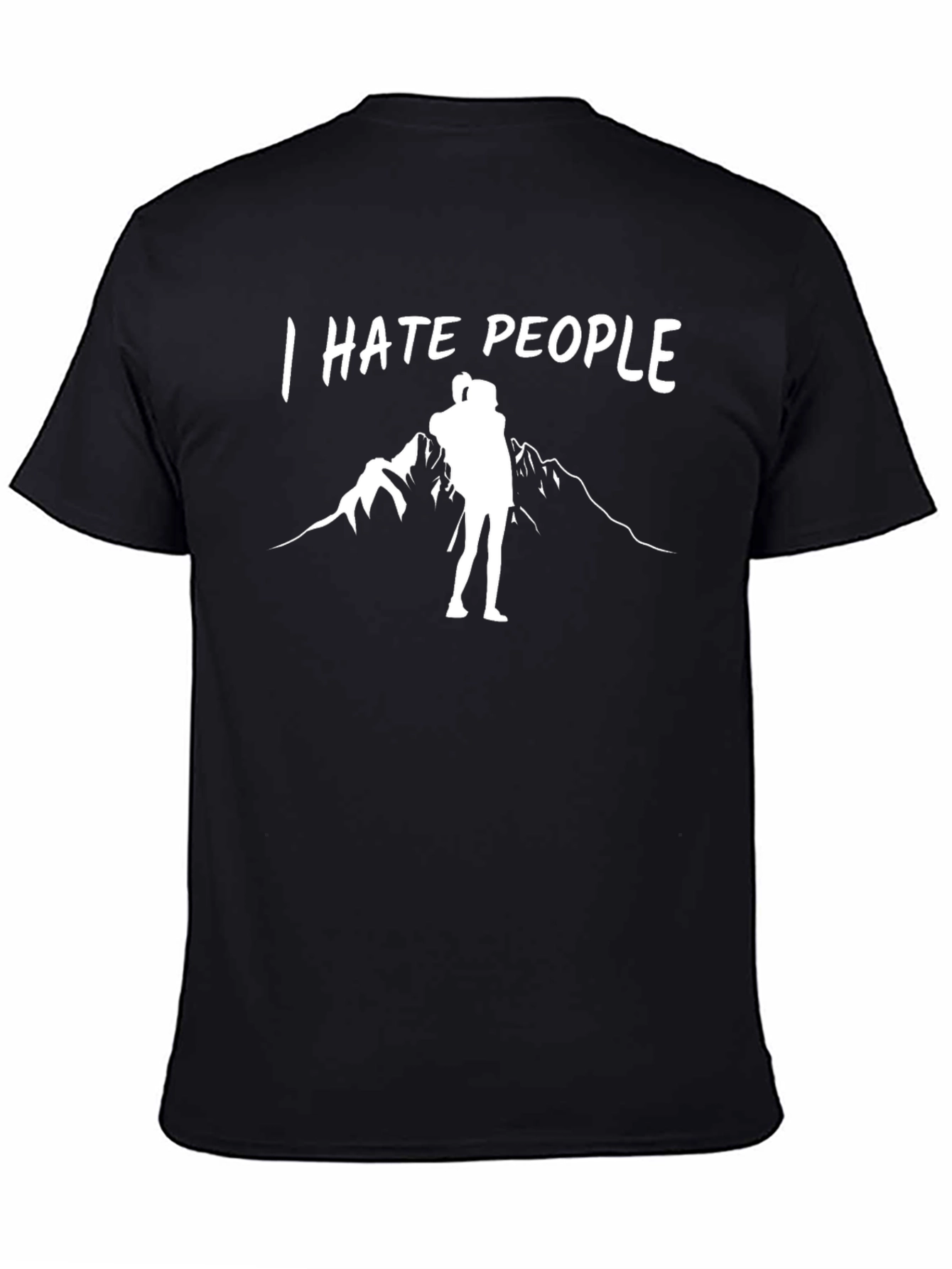 I Hate People Hiking T-Shirt - Unisex