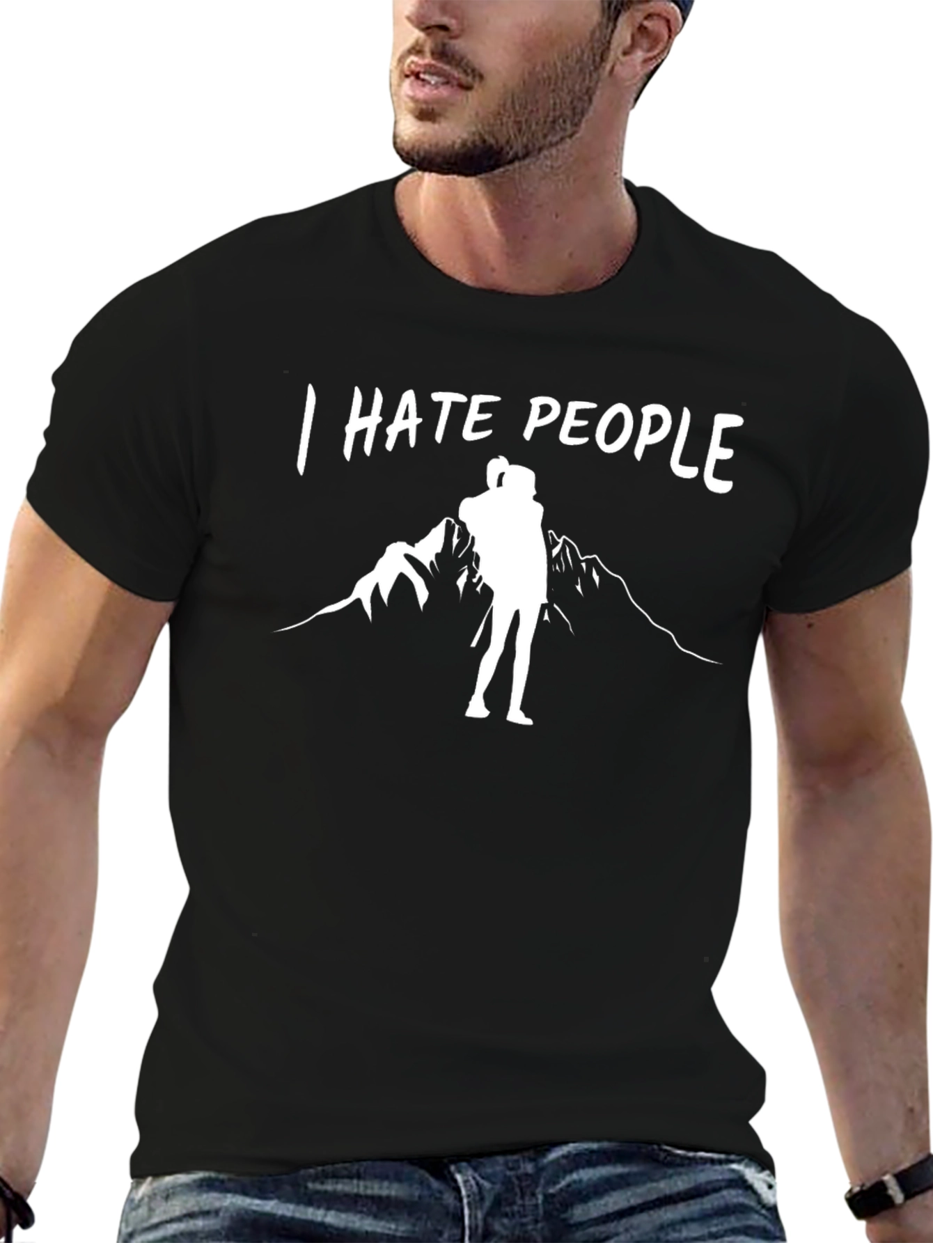 I Hate People Hiking T-Shirt - Unisex