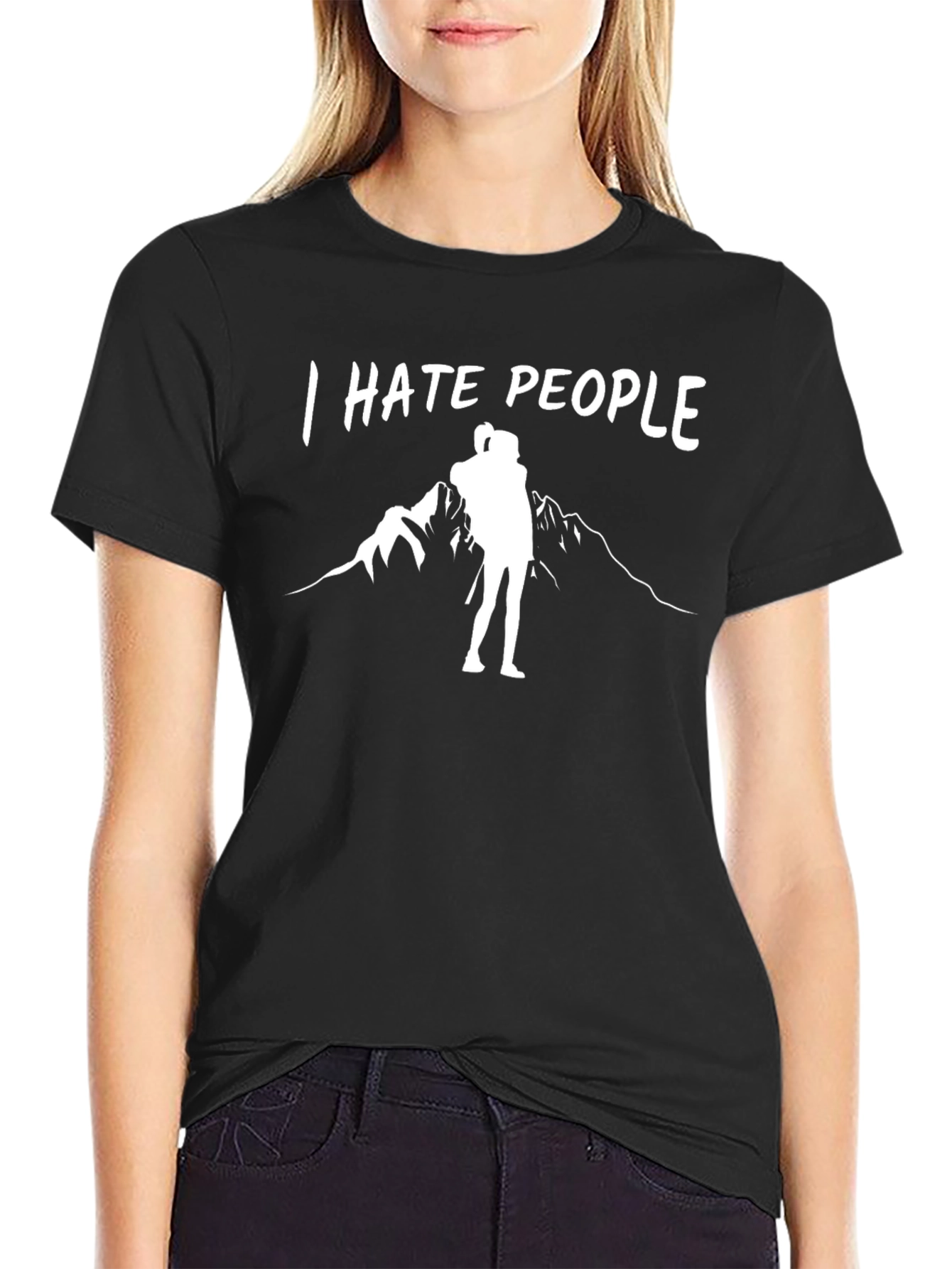 I Hate People Hiking T-Shirt - Unisex