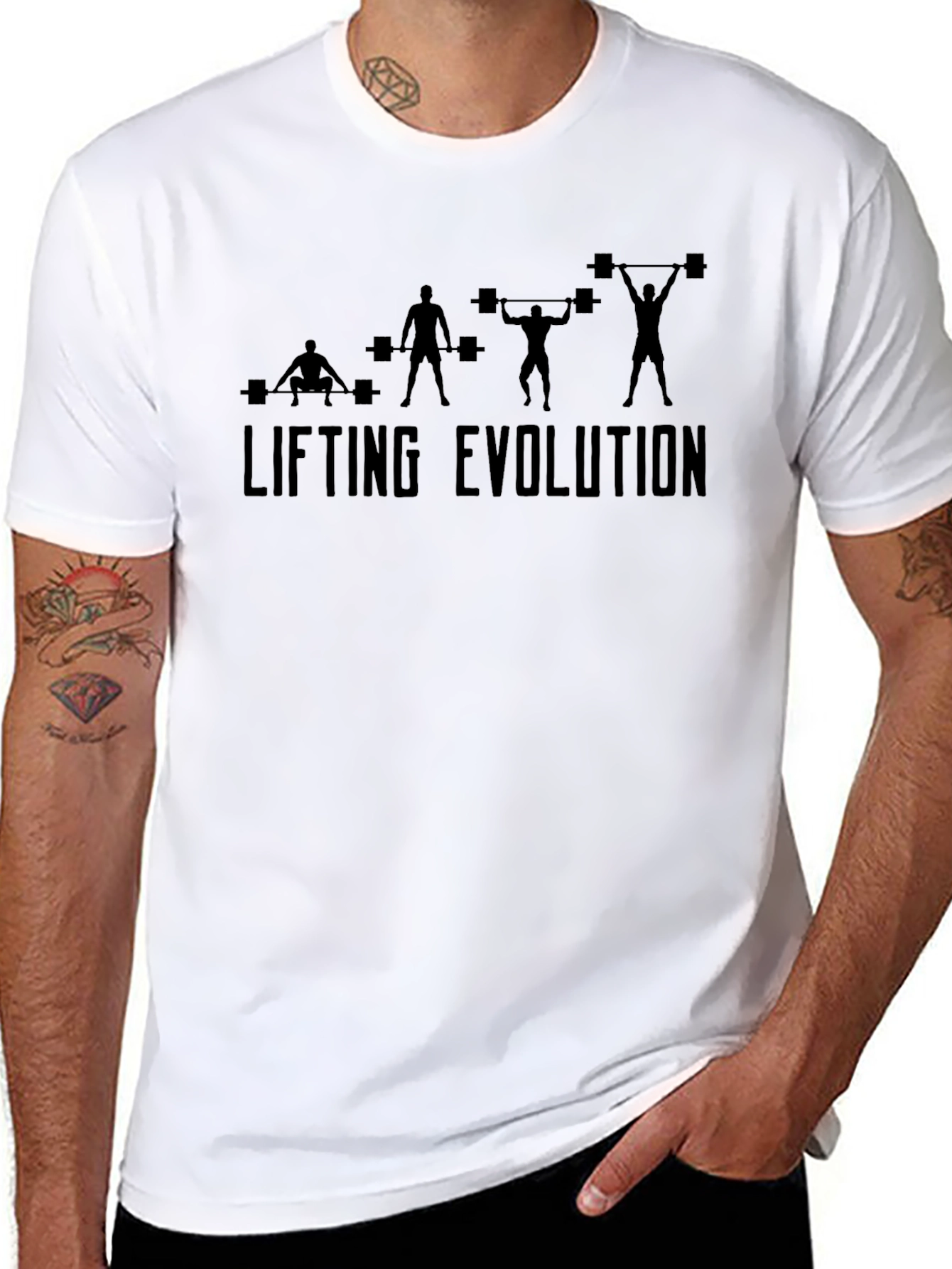 Lifting Evolution Black T-Shirt