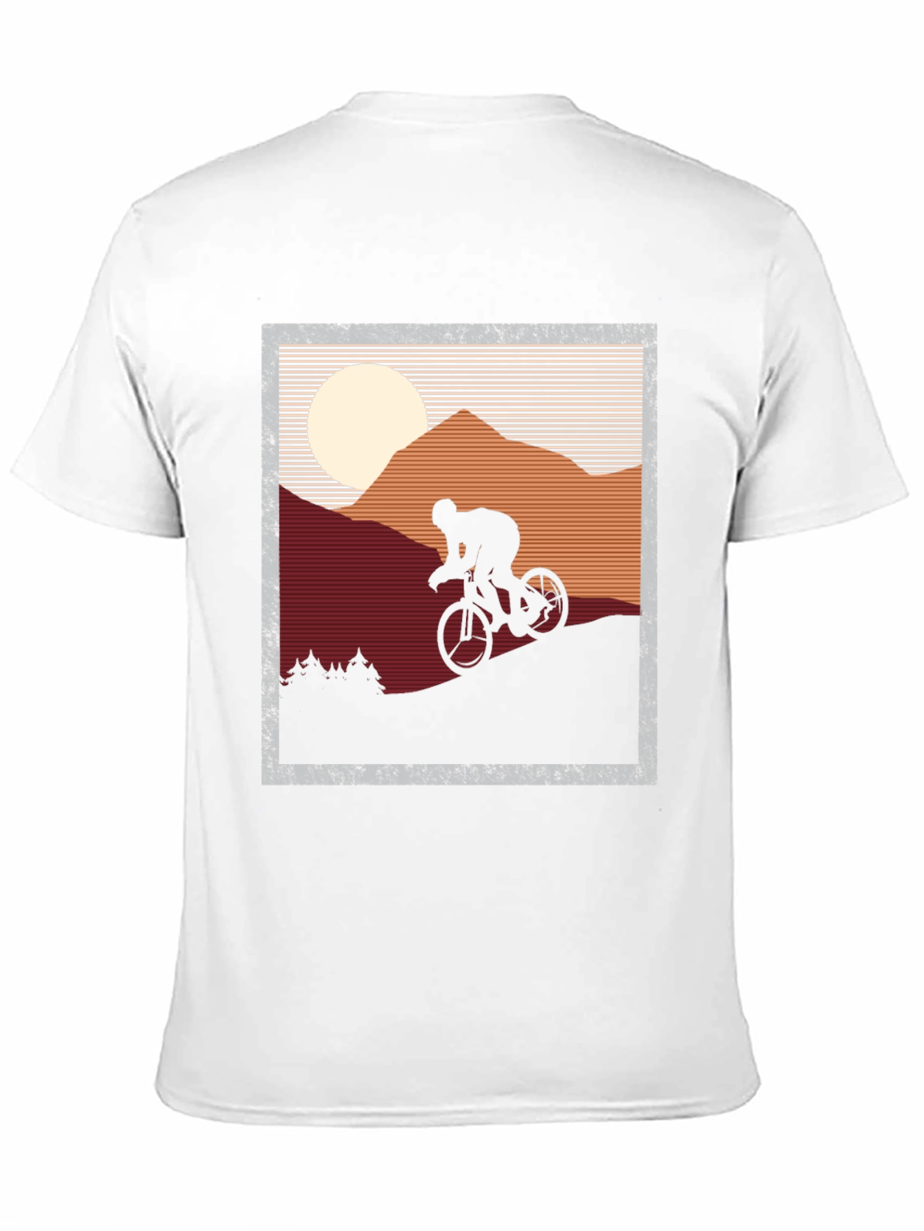 Cyclist Silhouette T-Shirt