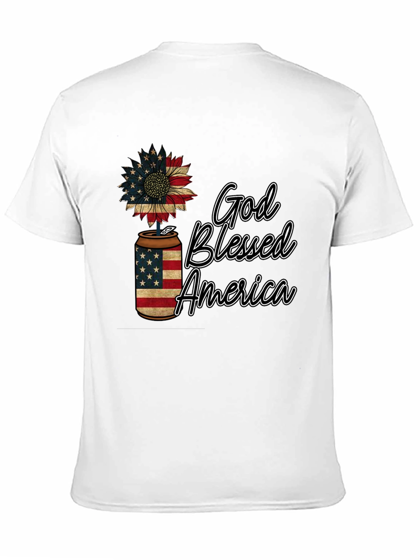 God Blessed America Patriotic T-Shirt