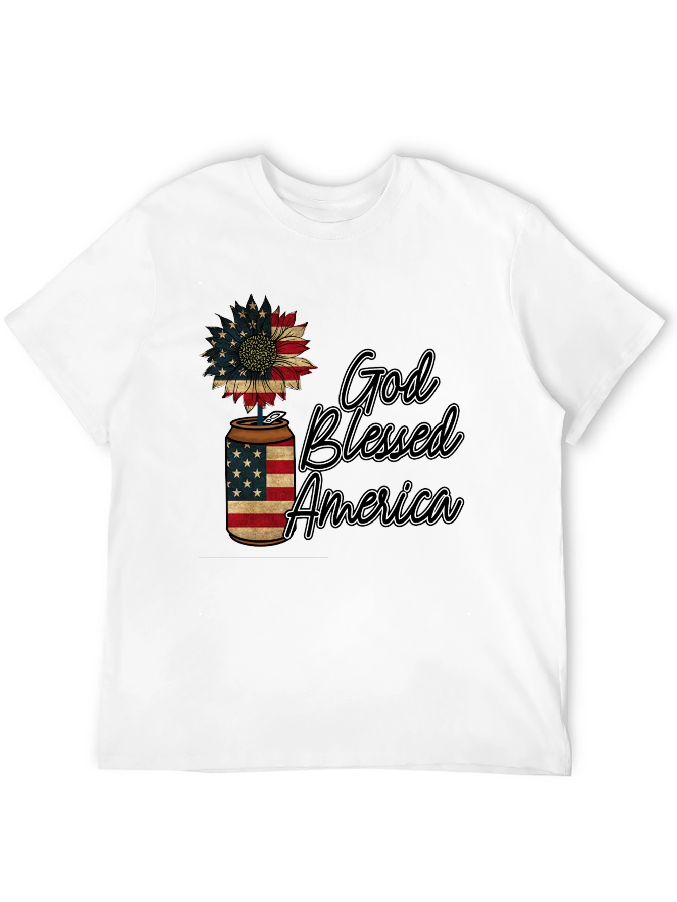 God Blessed America Patriotic T-Shirt