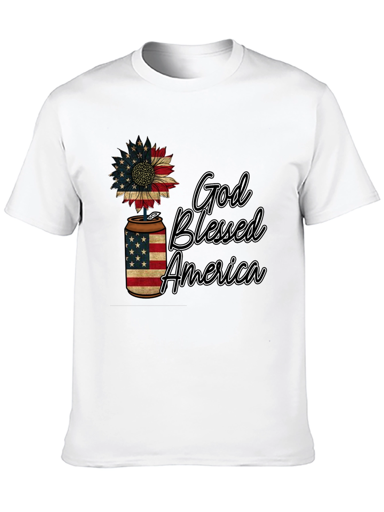 God Blessed America Patriotic T-Shirt