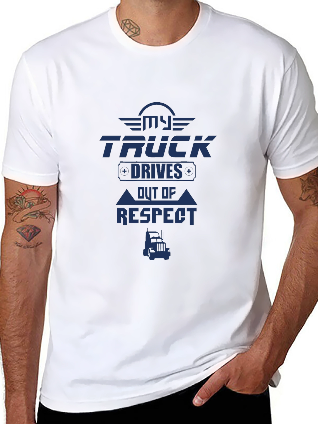 My Truck Drives Out of Respect T-Shirt