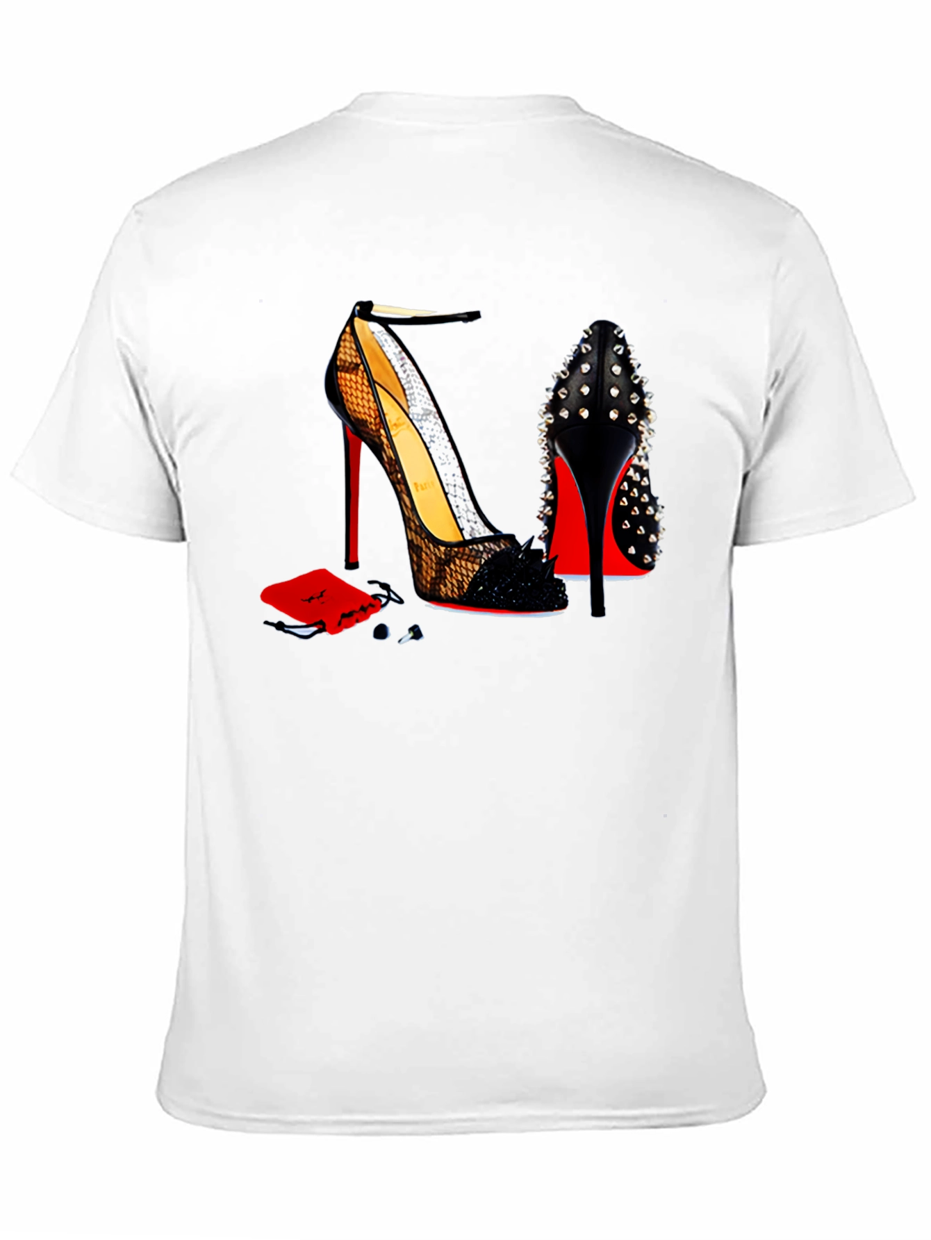 High Heel Shoes T-Shirt - Fashionable Graphic Tee