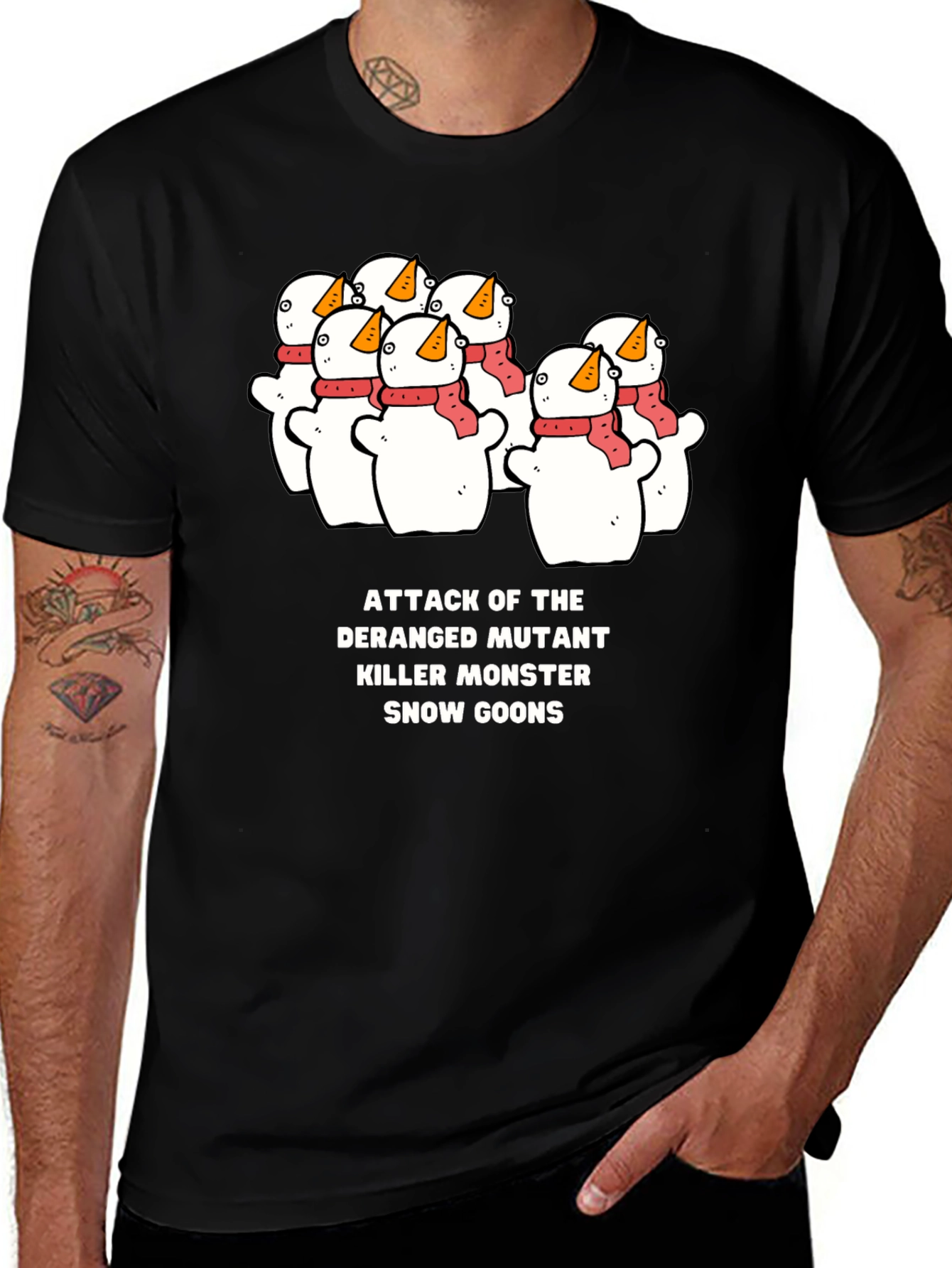 Attack of the Snow Goons Graphic Tee