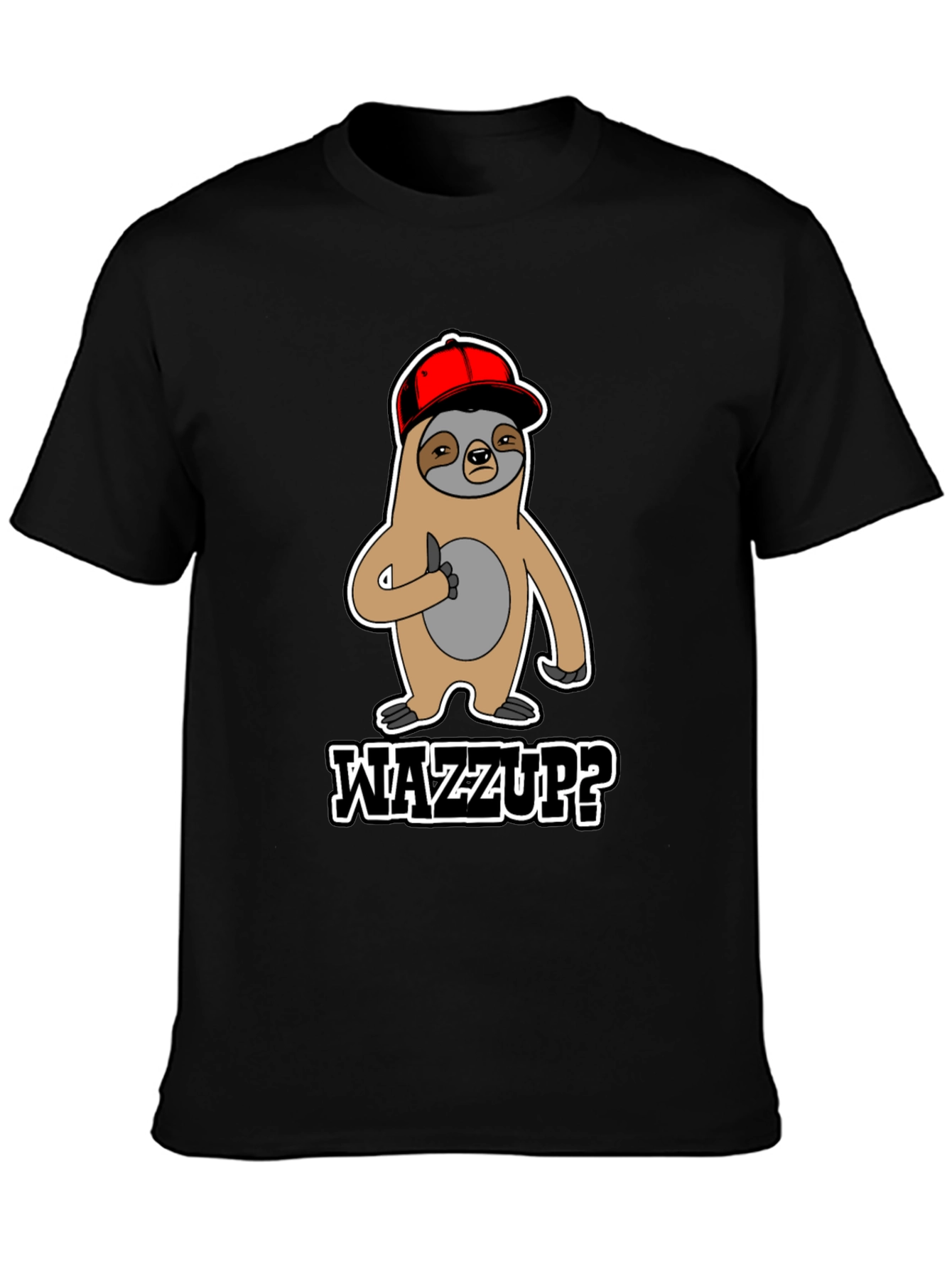 Wazzup Sloth Graphic Tee