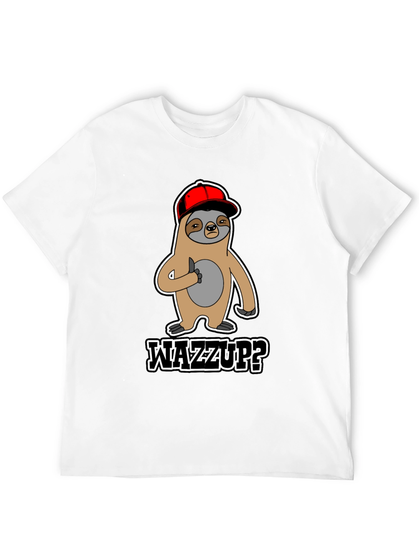 Wazzup Sloth Graphic Tee