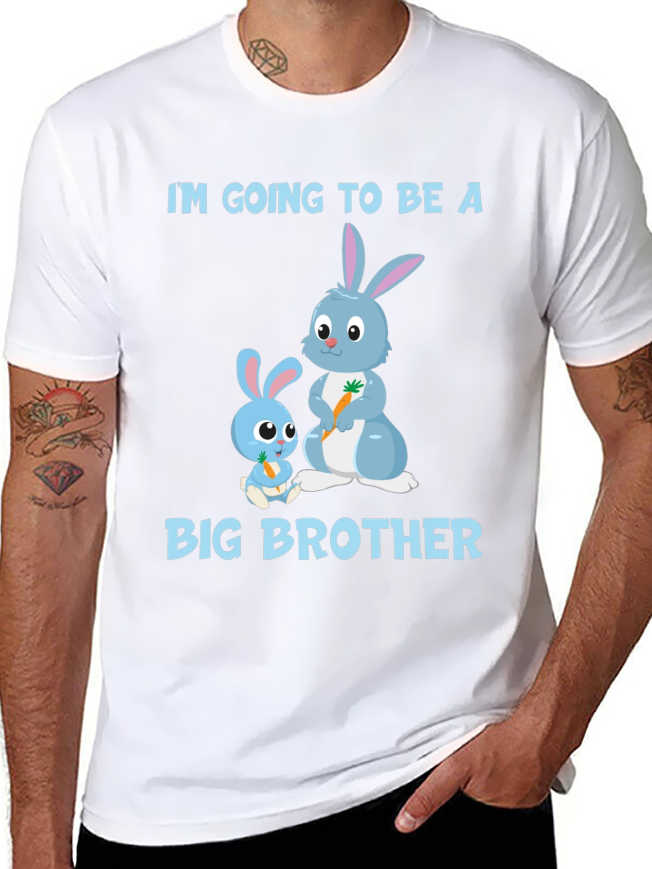 Im Going to Be a Big Brother Bunny T-Shirt