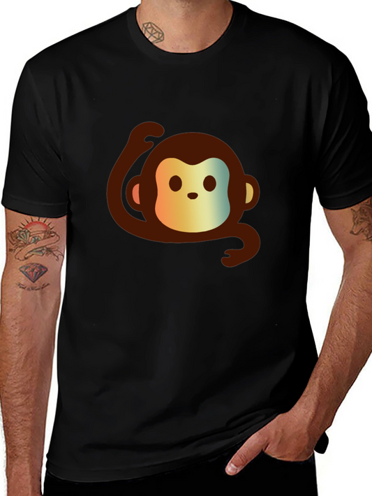 Monkey Graphic Tee - Cute and Casual Comfort