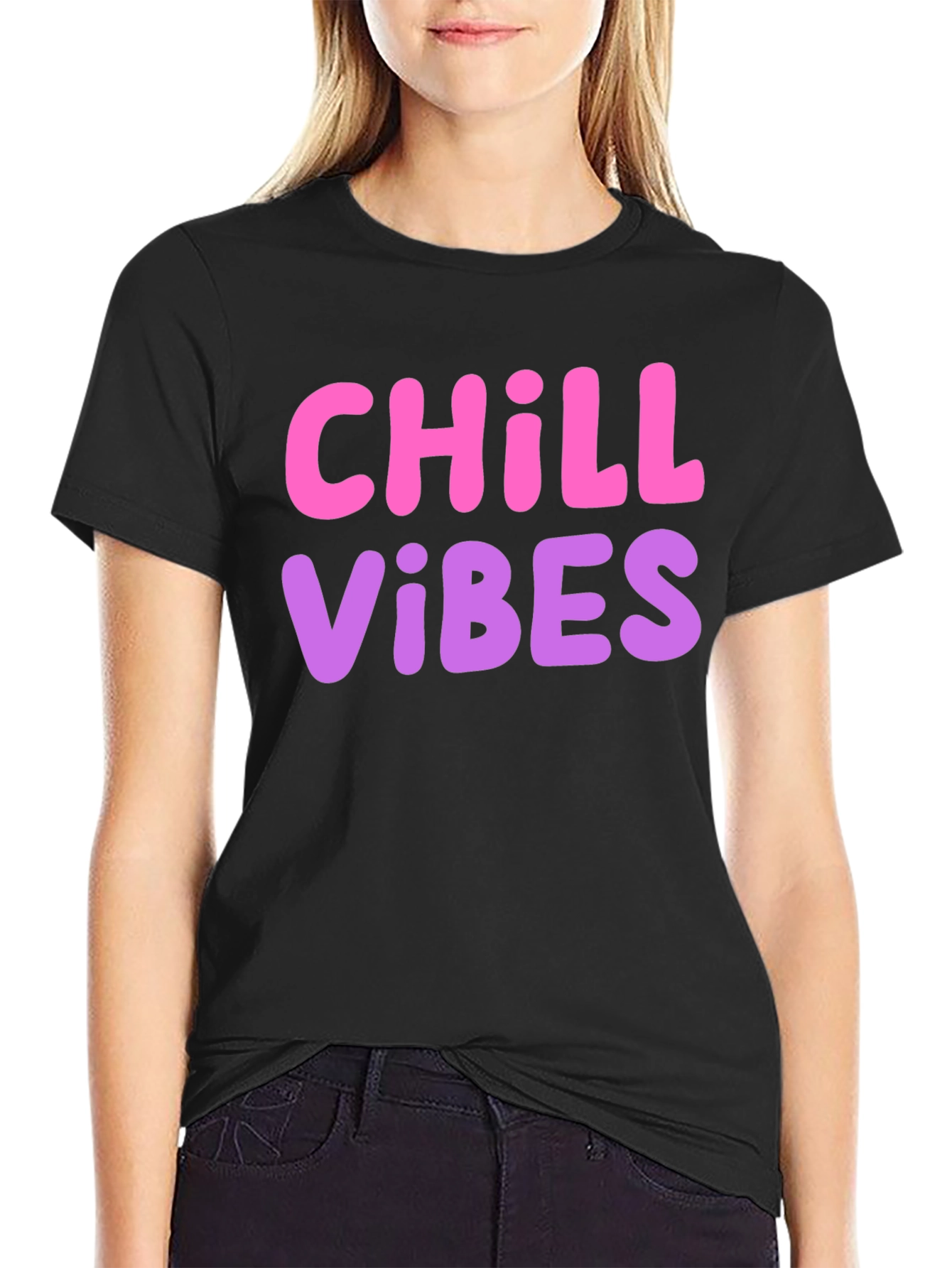 Chill Vibes Graphic Tee - Relaxed Style