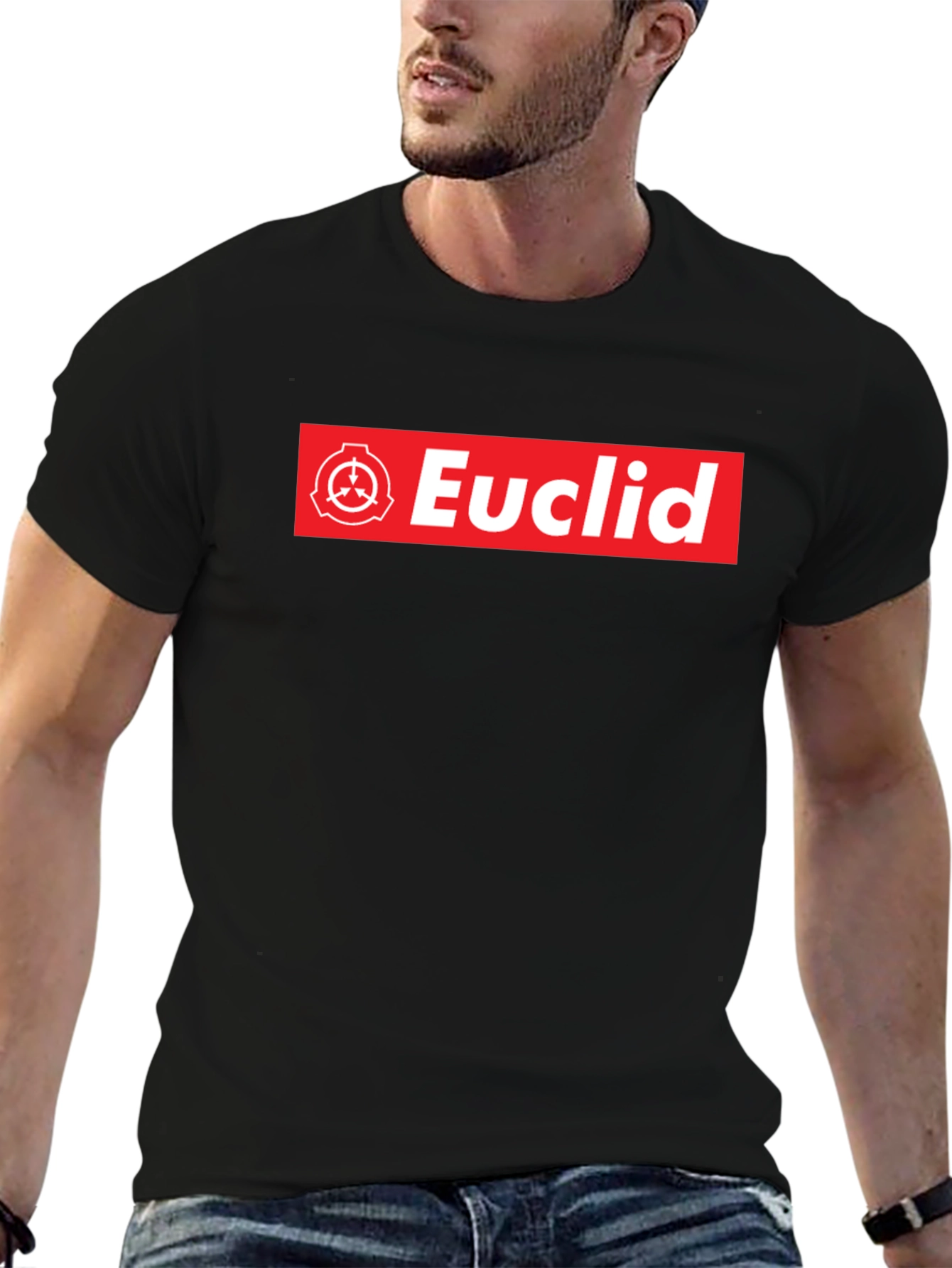 SCP Euclid T-Shirt - Red Box Logo Tee