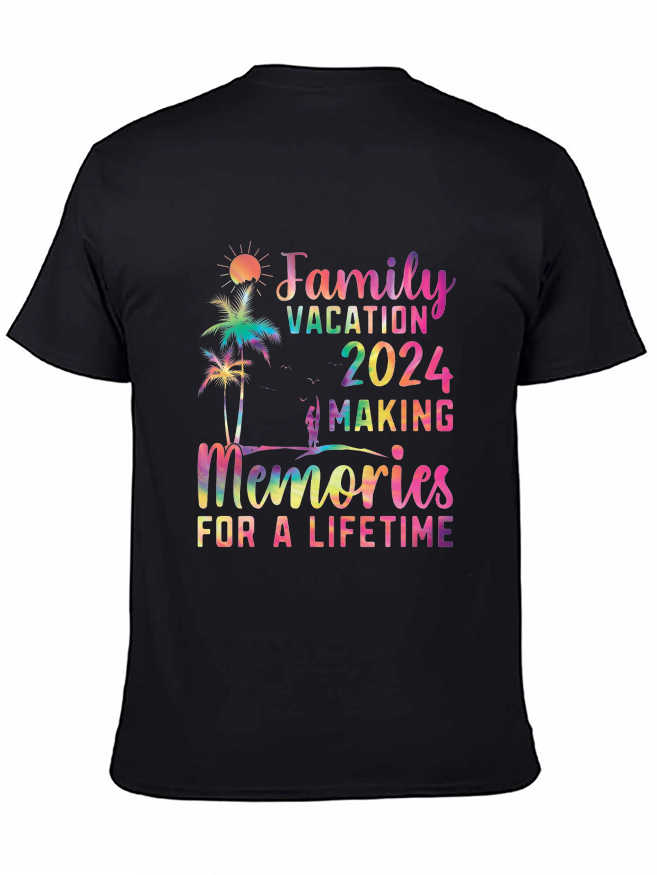 Family Vacation 2024 Rainbow T-Shirt