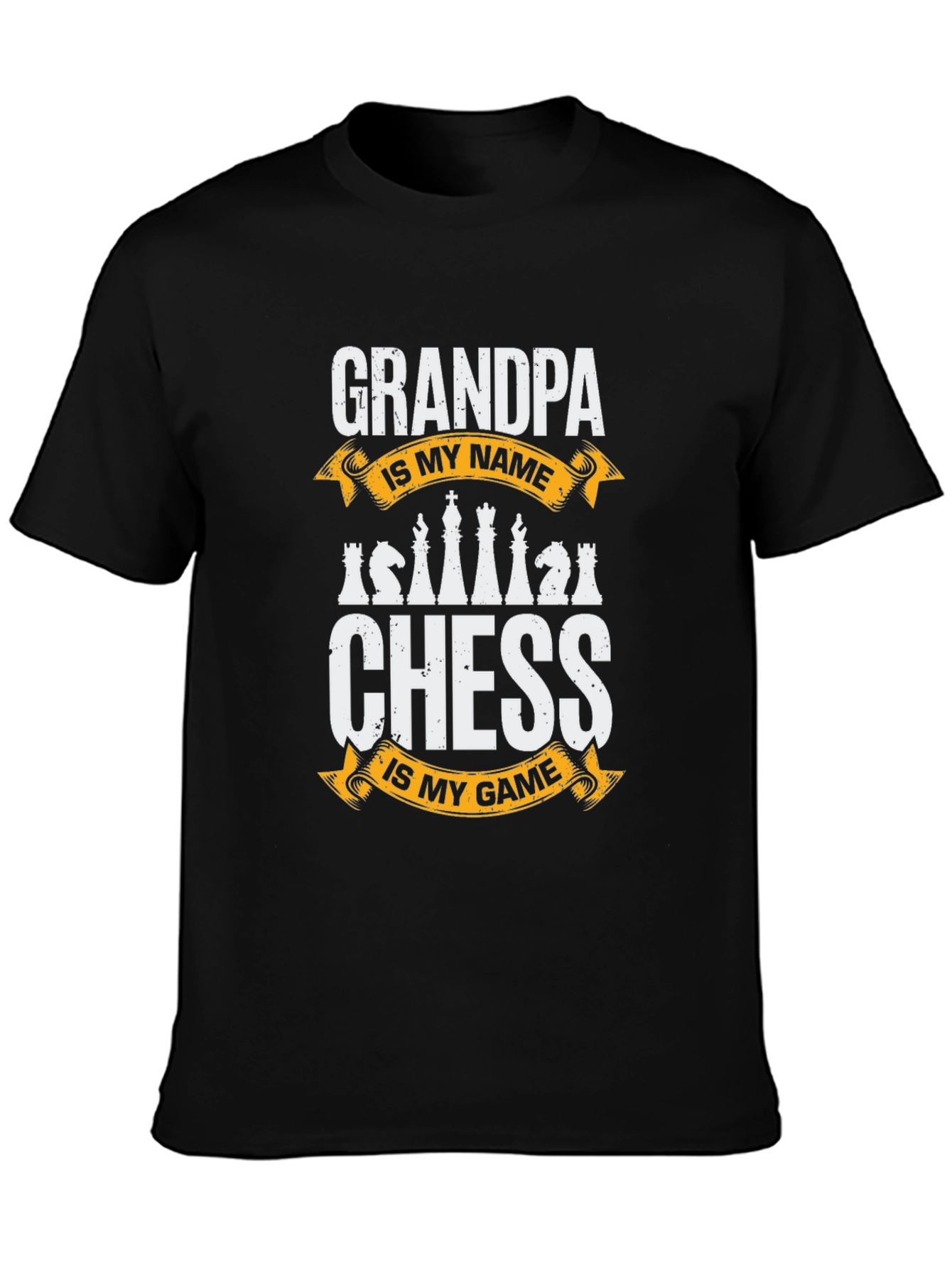 Grandpa Chess T-Shirt: Is My Name Is My Game