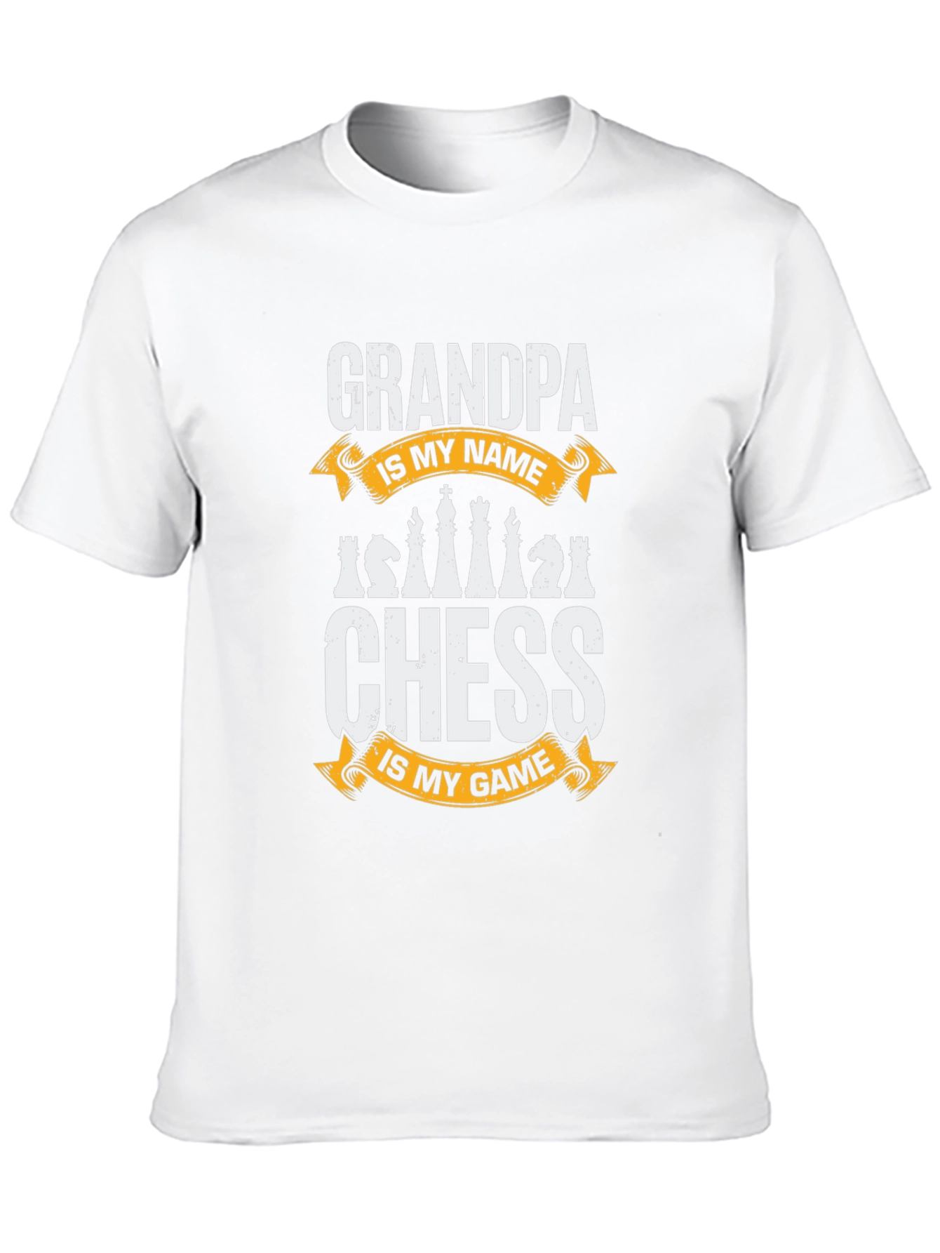 Grandpa Chess T-Shirt: Is My Name Is My Game