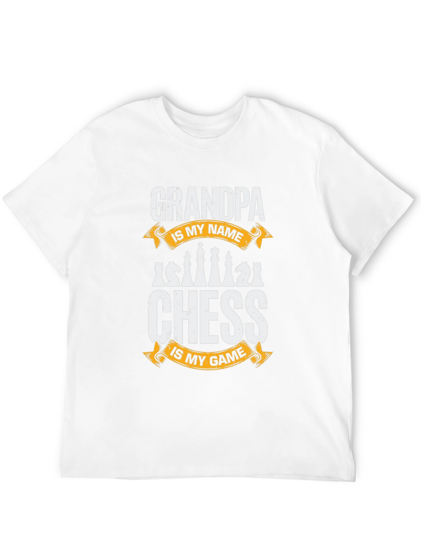 Grandpa Chess T-Shirt: Is My Name Is My Game