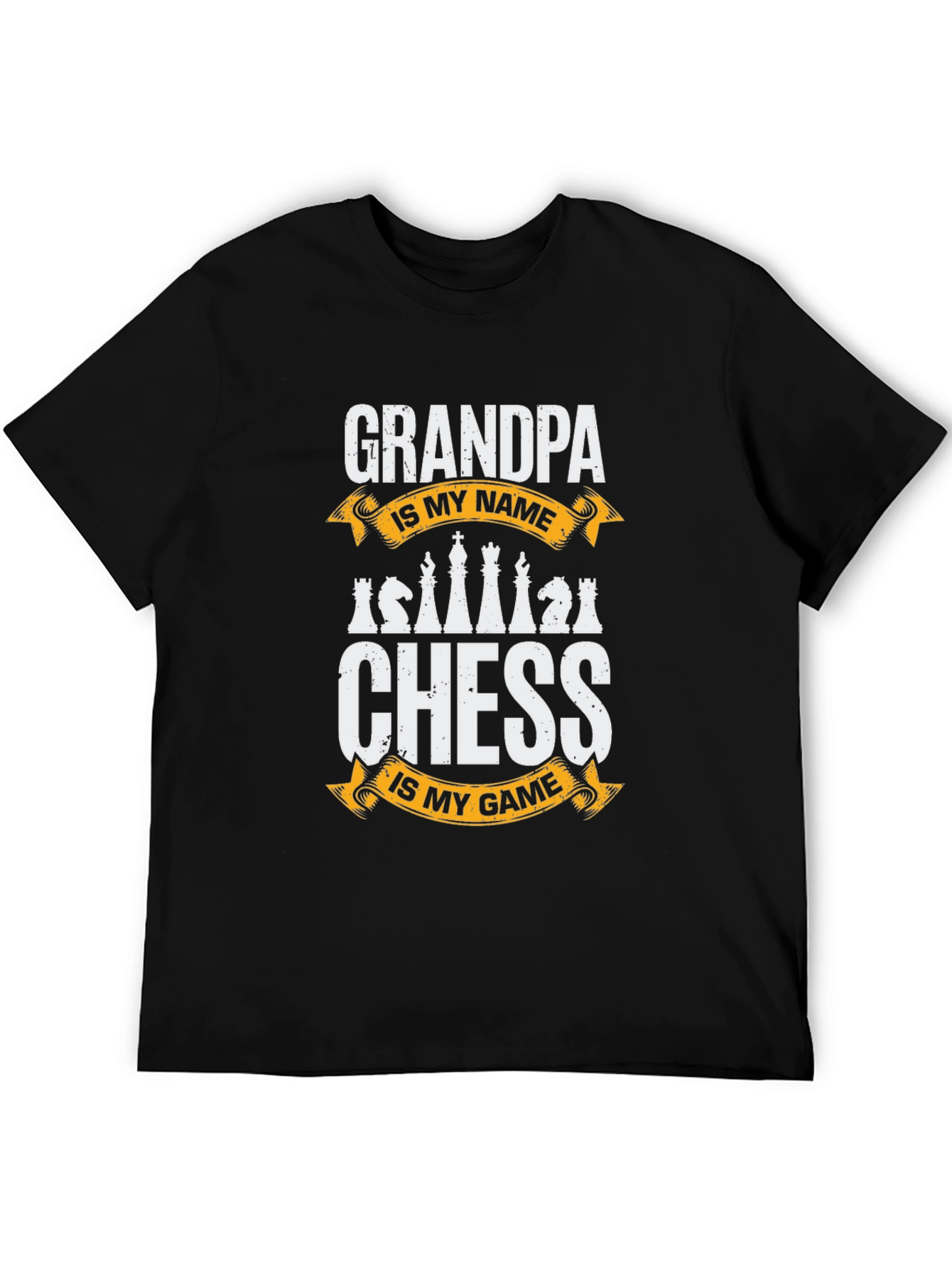 Grandpa Chess T-Shirt: Is My Name Is My Game