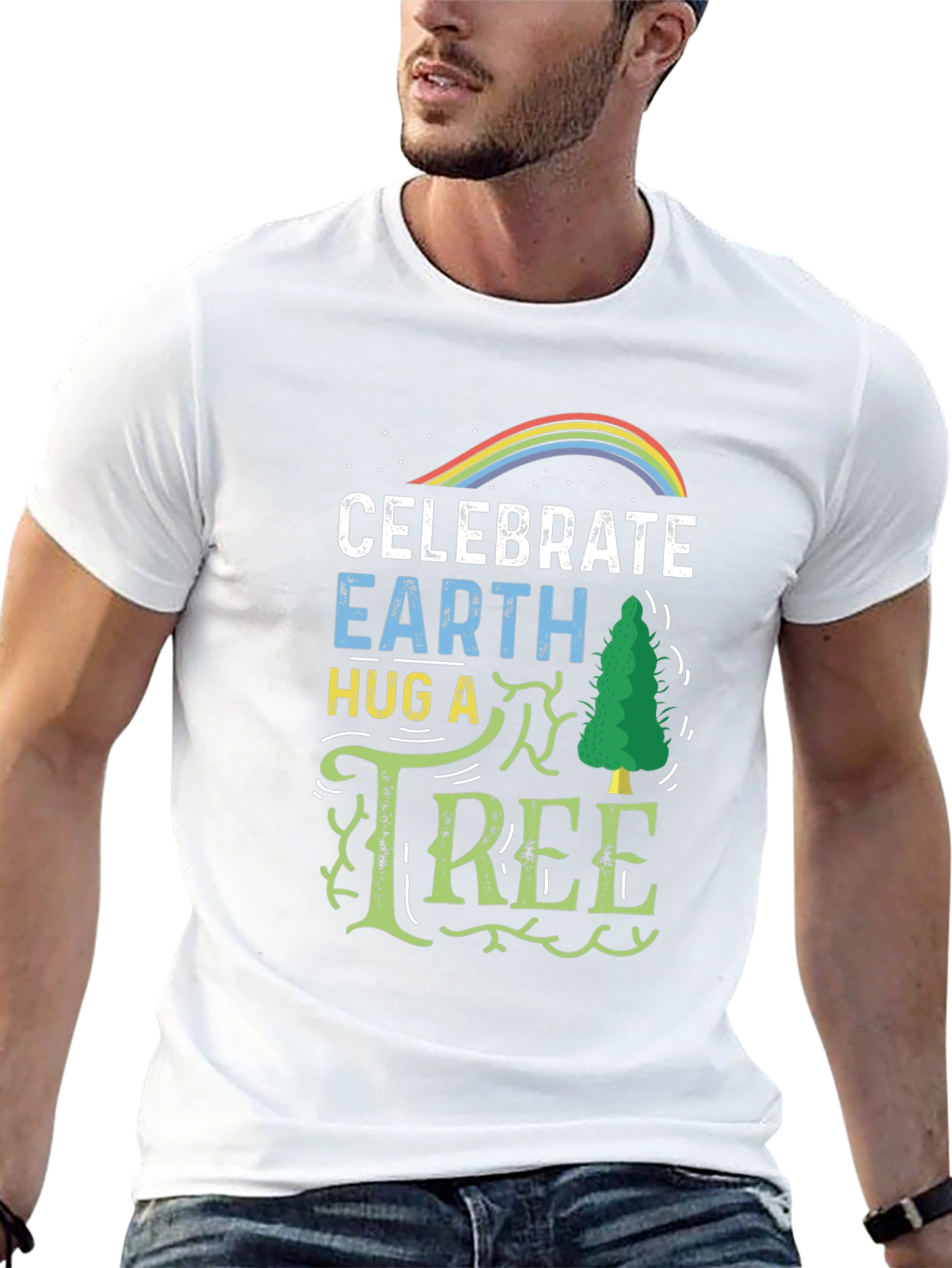 Celebrate Earth Hug A Tree T-Shirt
