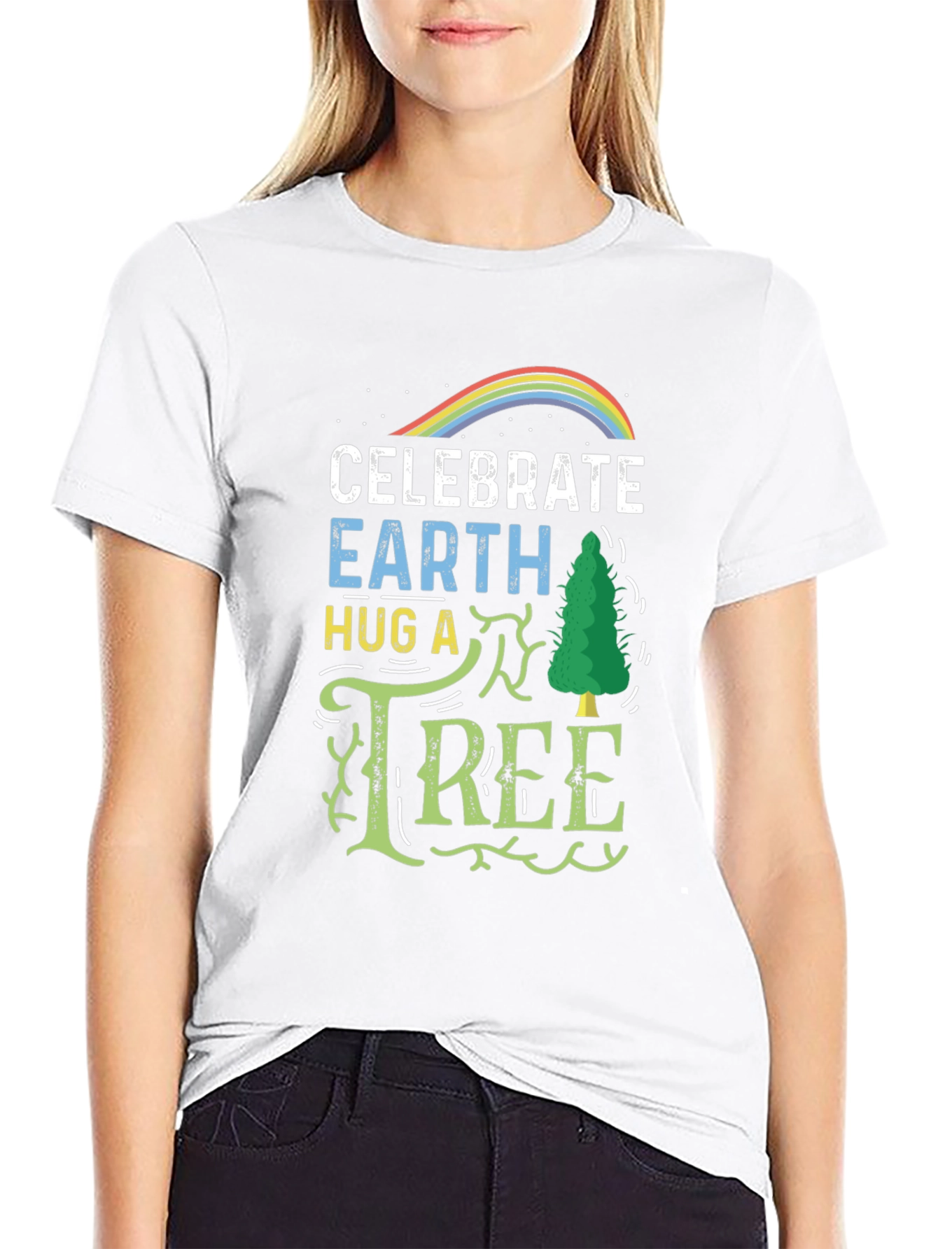 Celebrate Earth Hug A Tree T-Shirt