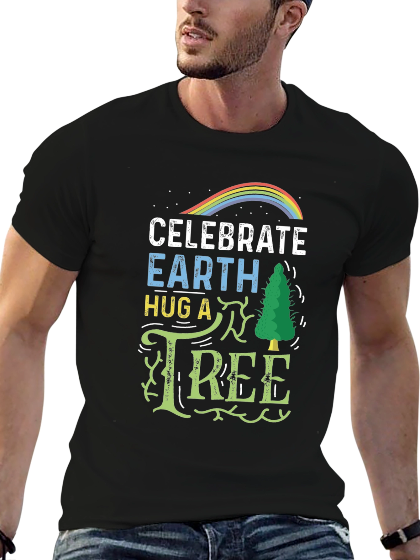 Celebrate Earth Hug A Tree T-Shirt