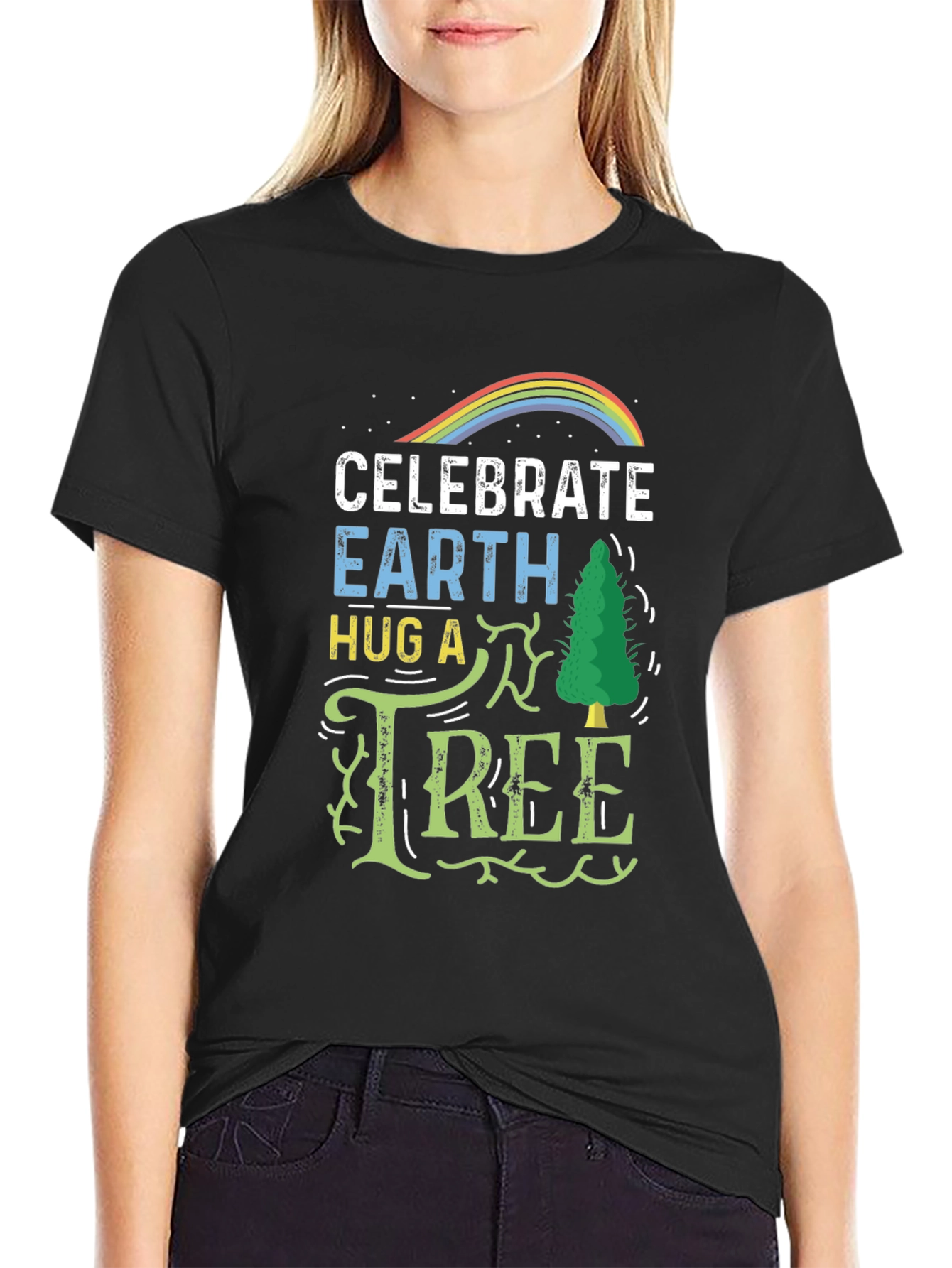 Celebrate Earth Hug A Tree T-Shirt