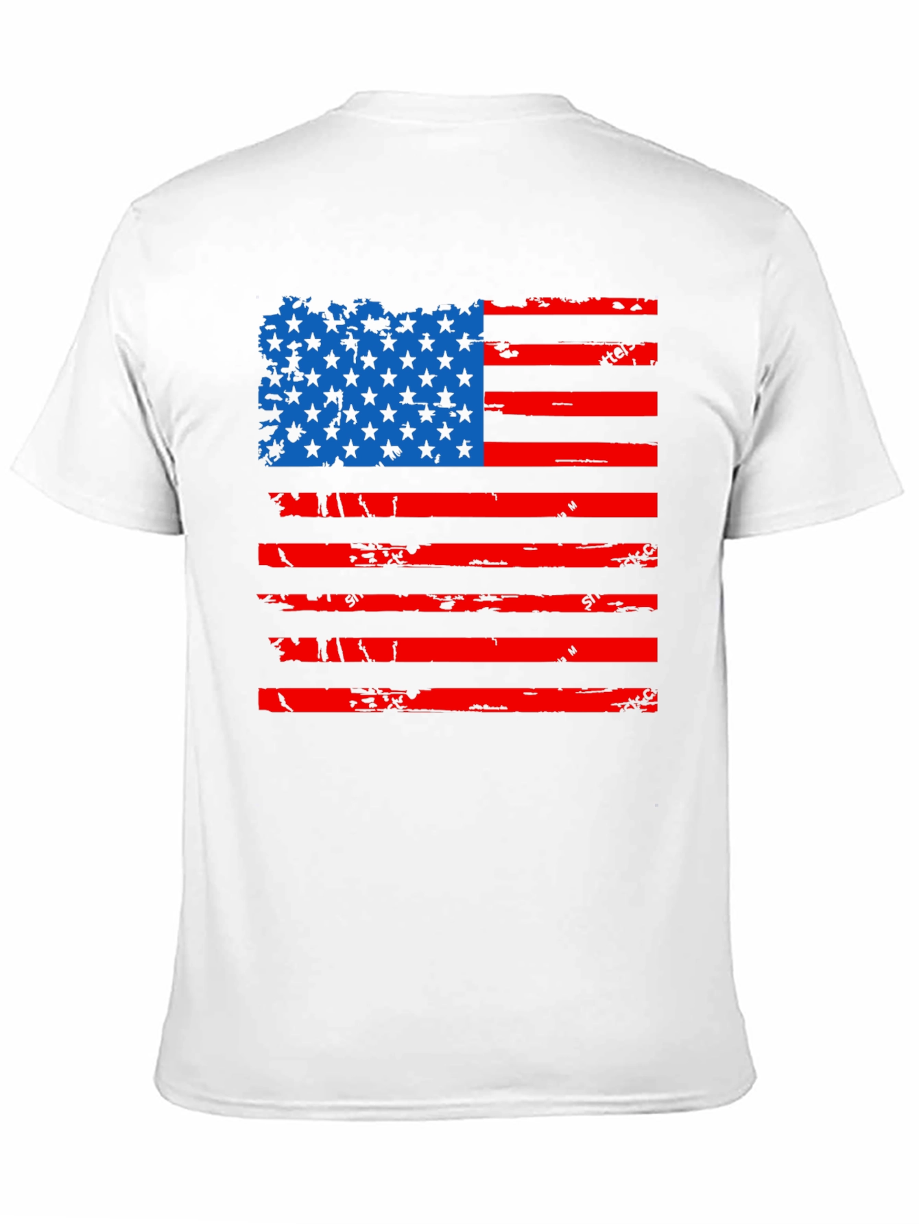 American Flag Graphic Tee - Patriotic Style