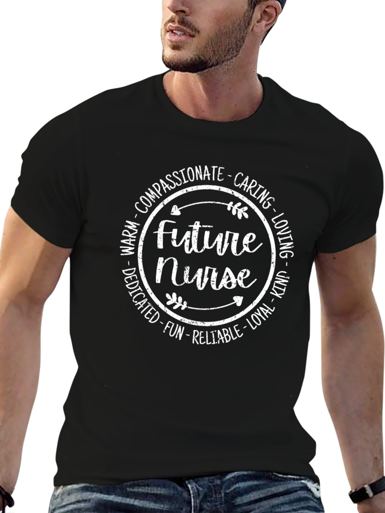 Future Nurse T-Shirt - Caring Compassionate Design