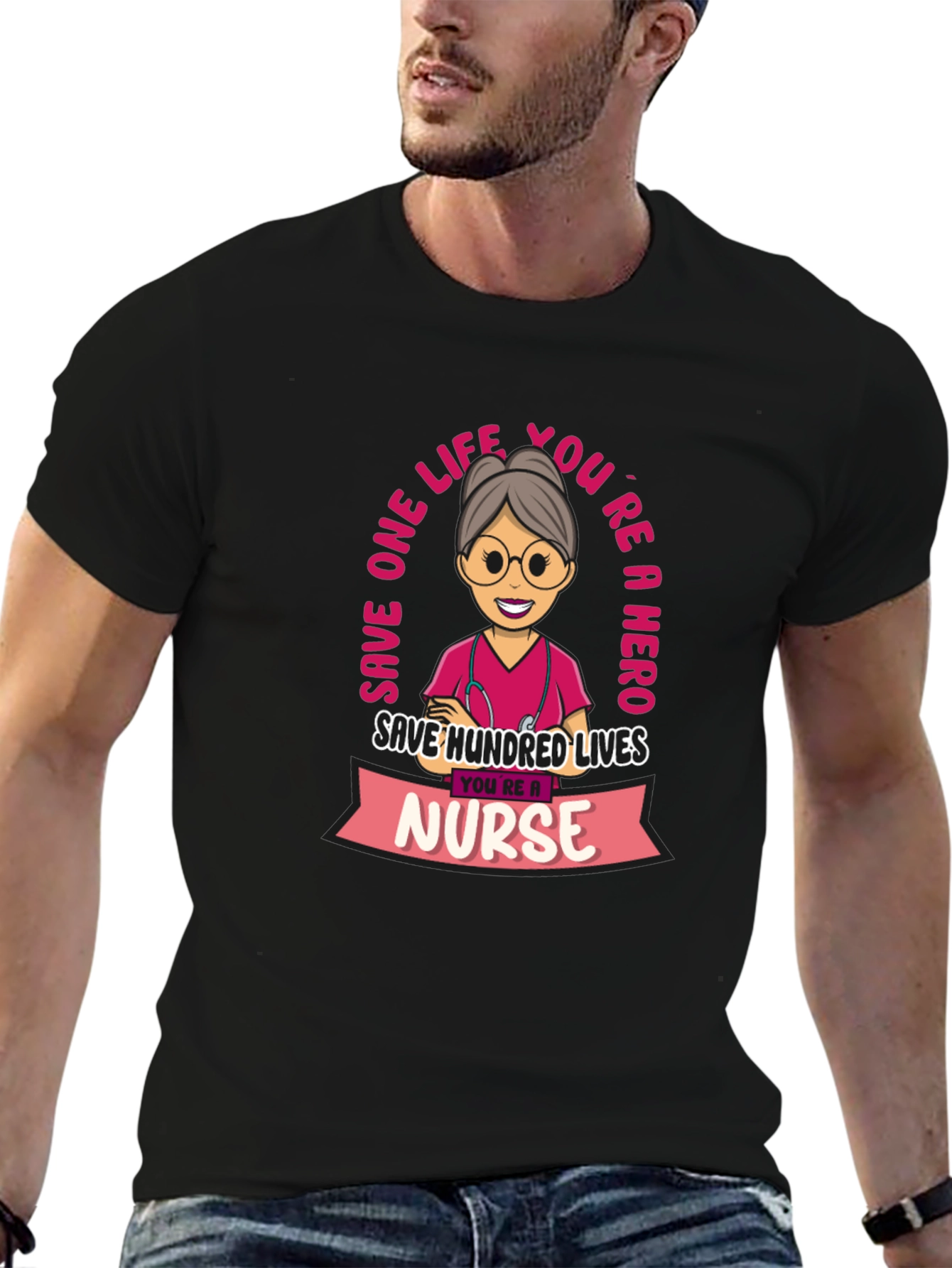 Nurse Hero T-Shirt - Save Lives!
