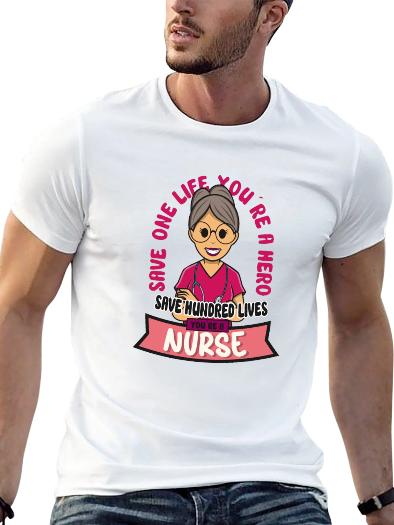 Nurse Hero T-Shirt - Save Lives!