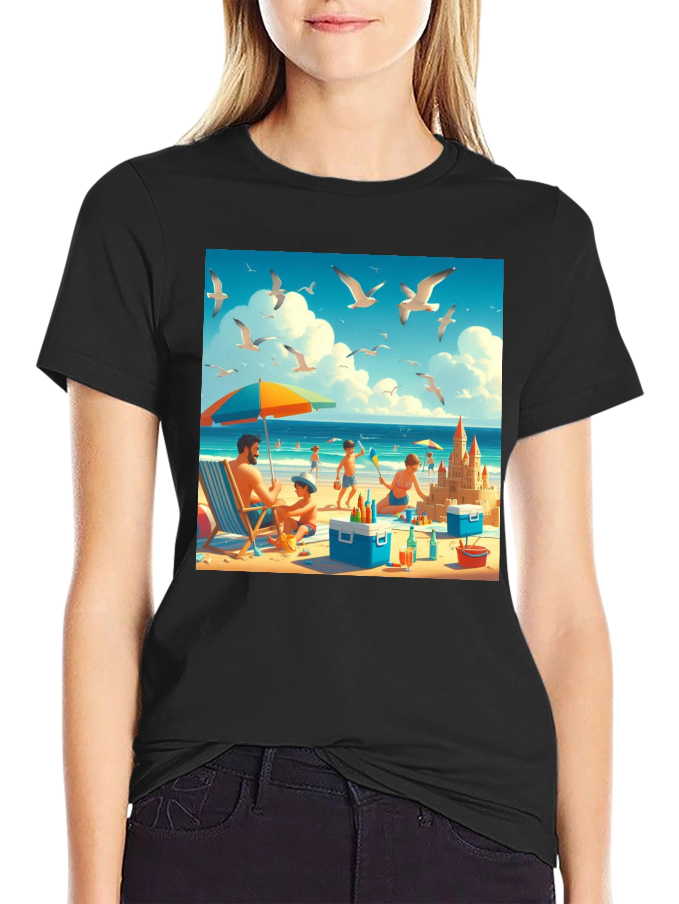 Beach Vacation Graphic Tee