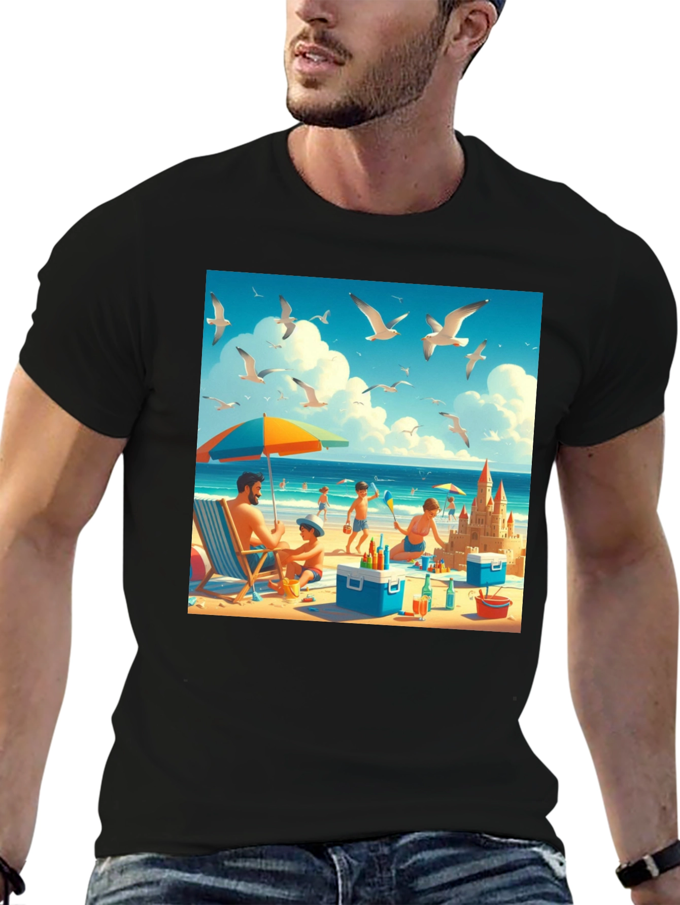 Beach Vacation Graphic Tee