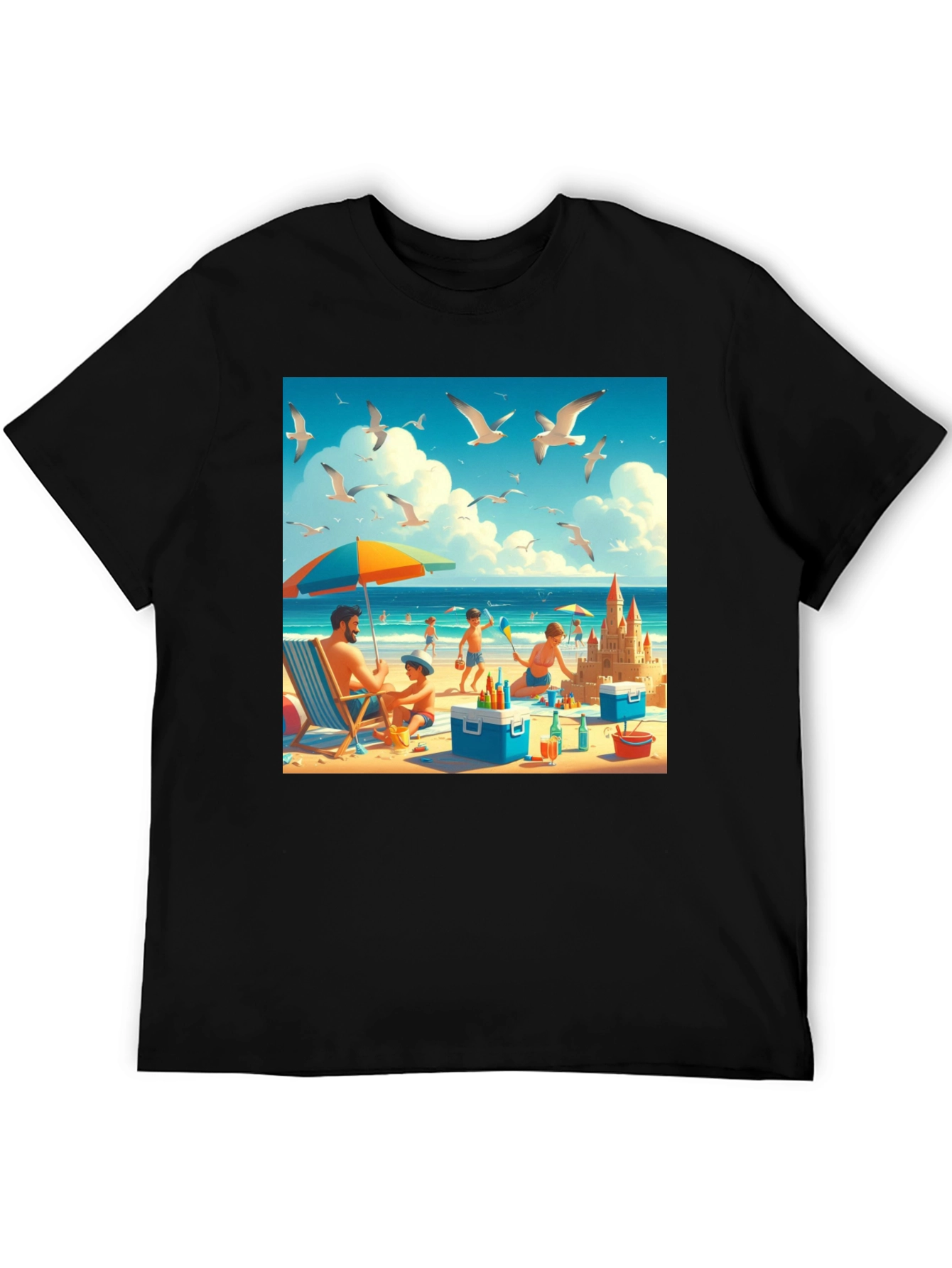Beach Vacation Graphic Tee