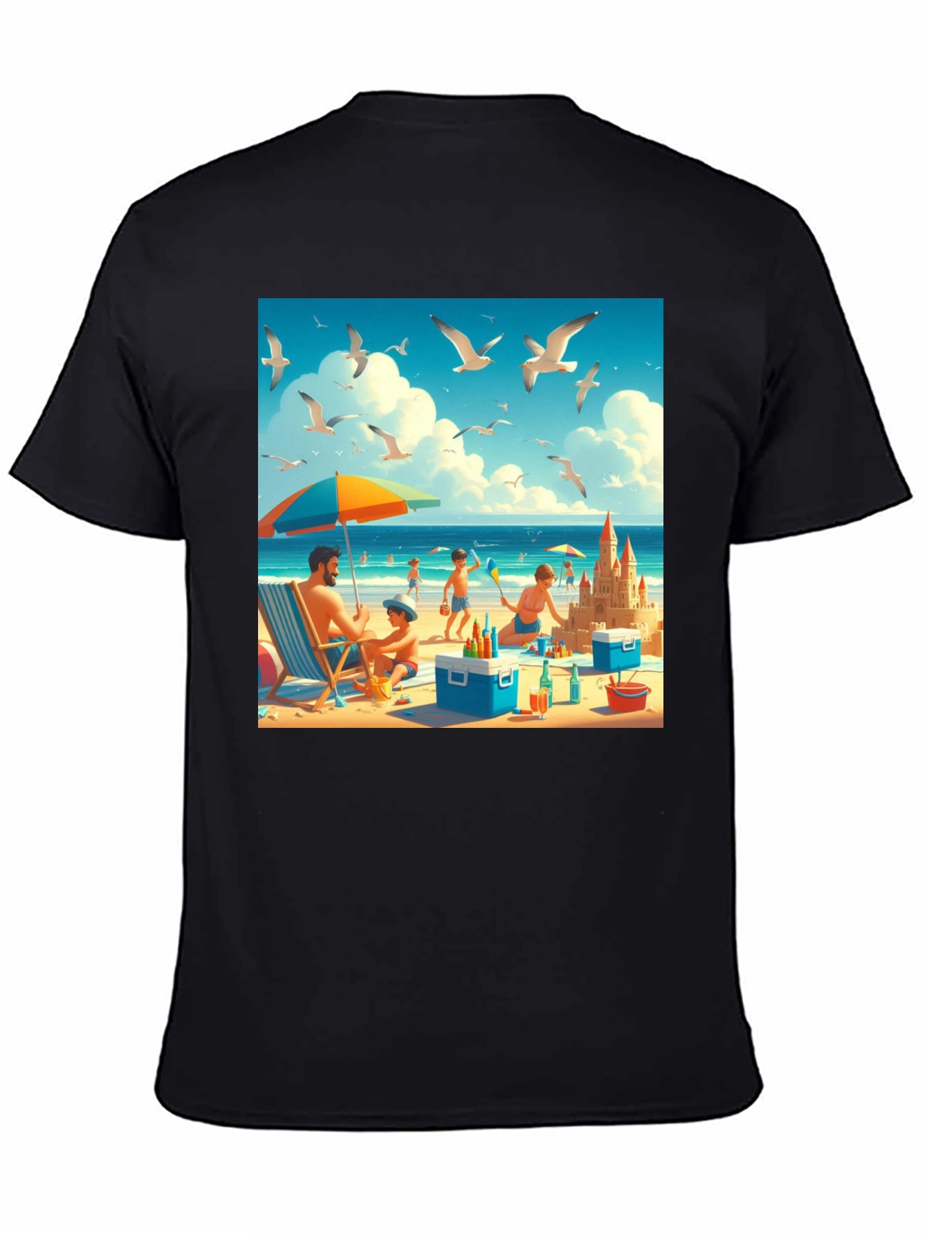 Beach Vacation Graphic Tee