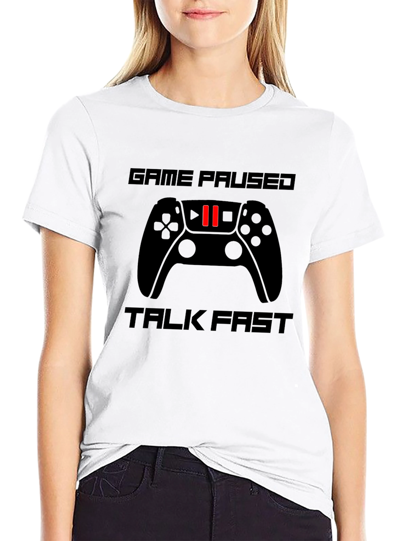 Game Paused Talk Fast Gaming T-Shirt