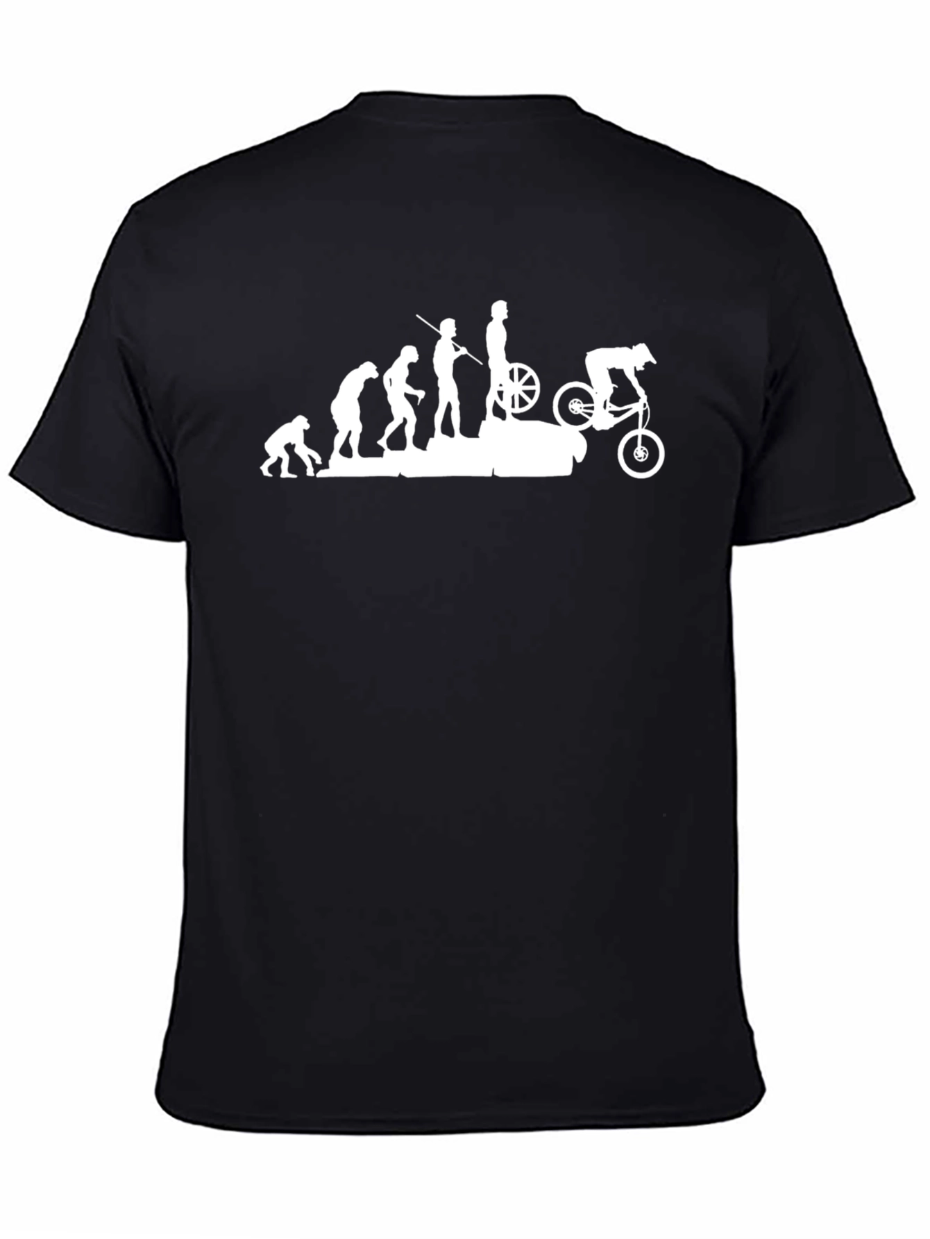 Evolution of Biking Graphic Tee