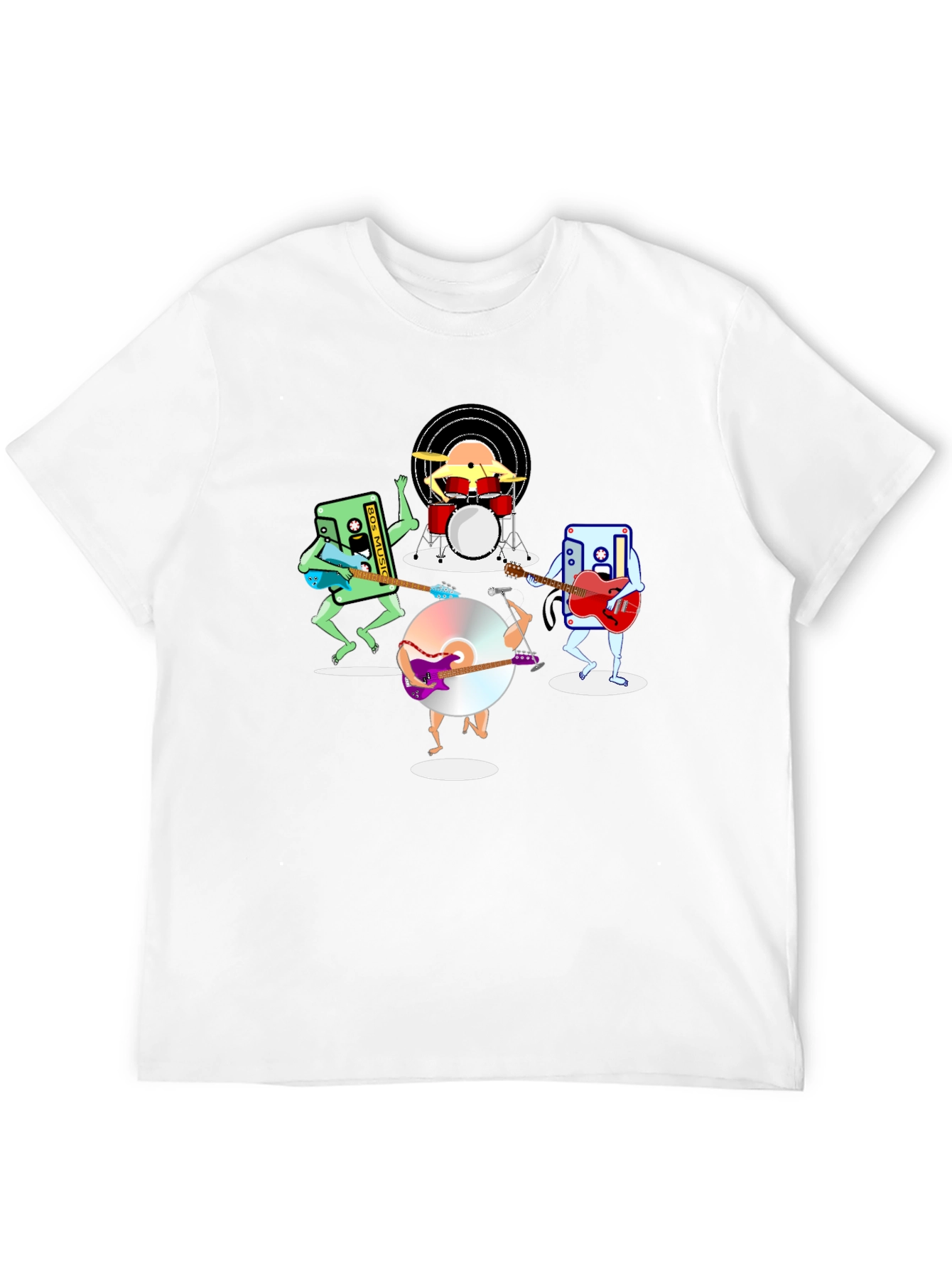 Retro Music Band Graphic Tee