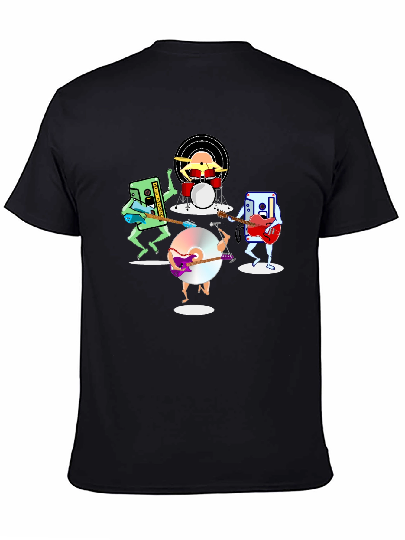Retro Music Band Graphic Tee