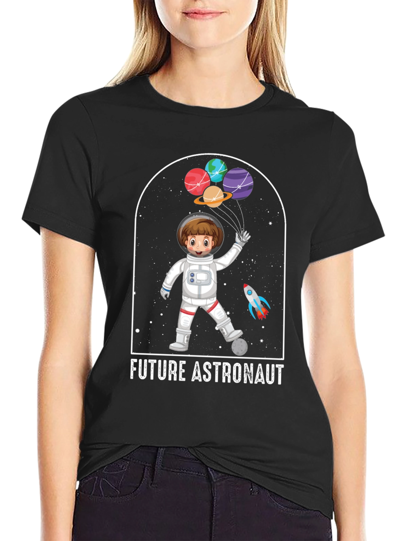 Future Astronaut T-Shirt - Space Exploration Kids Tee