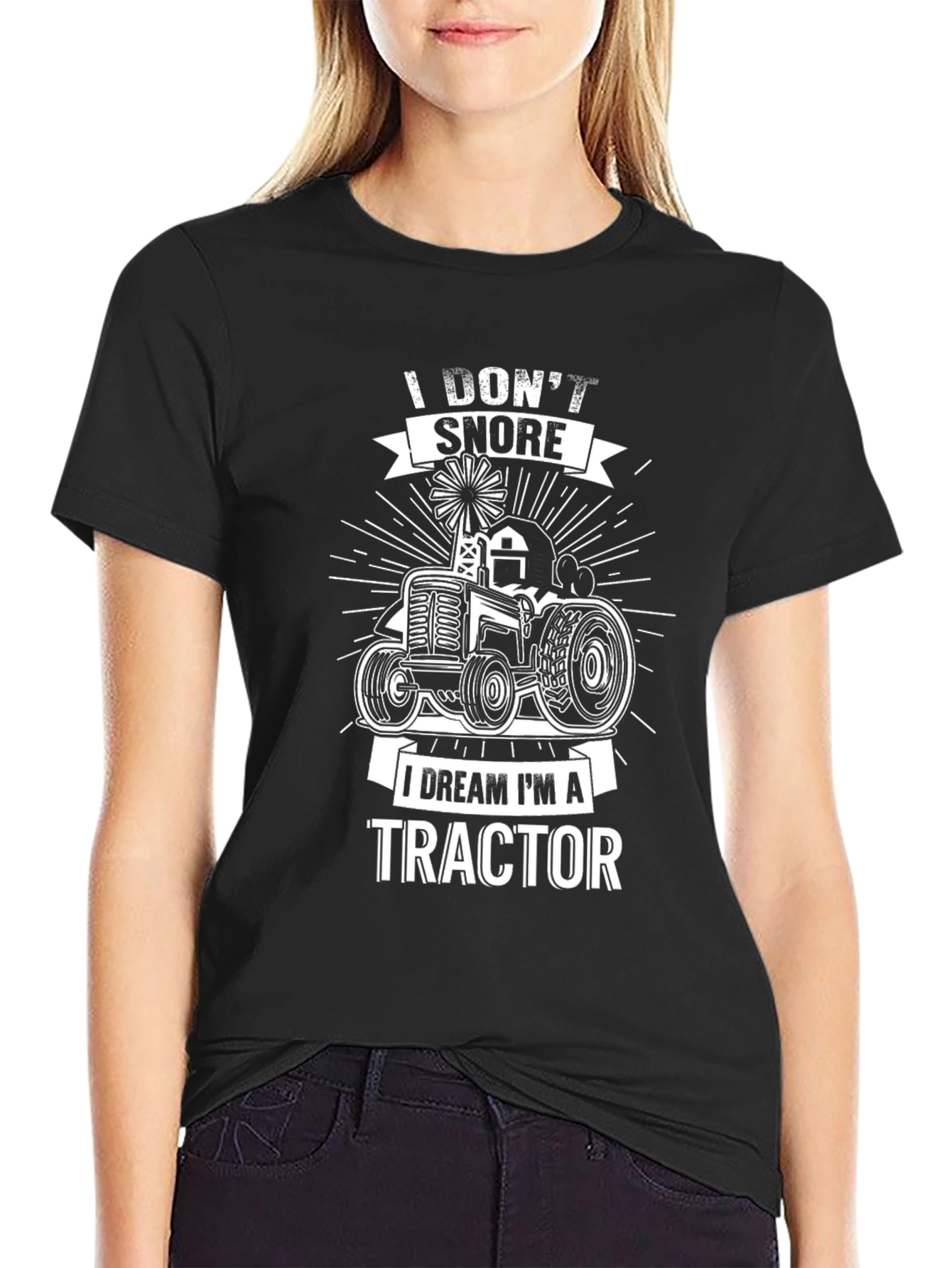 I Dream Im a Tractor Graphic T-Shirt